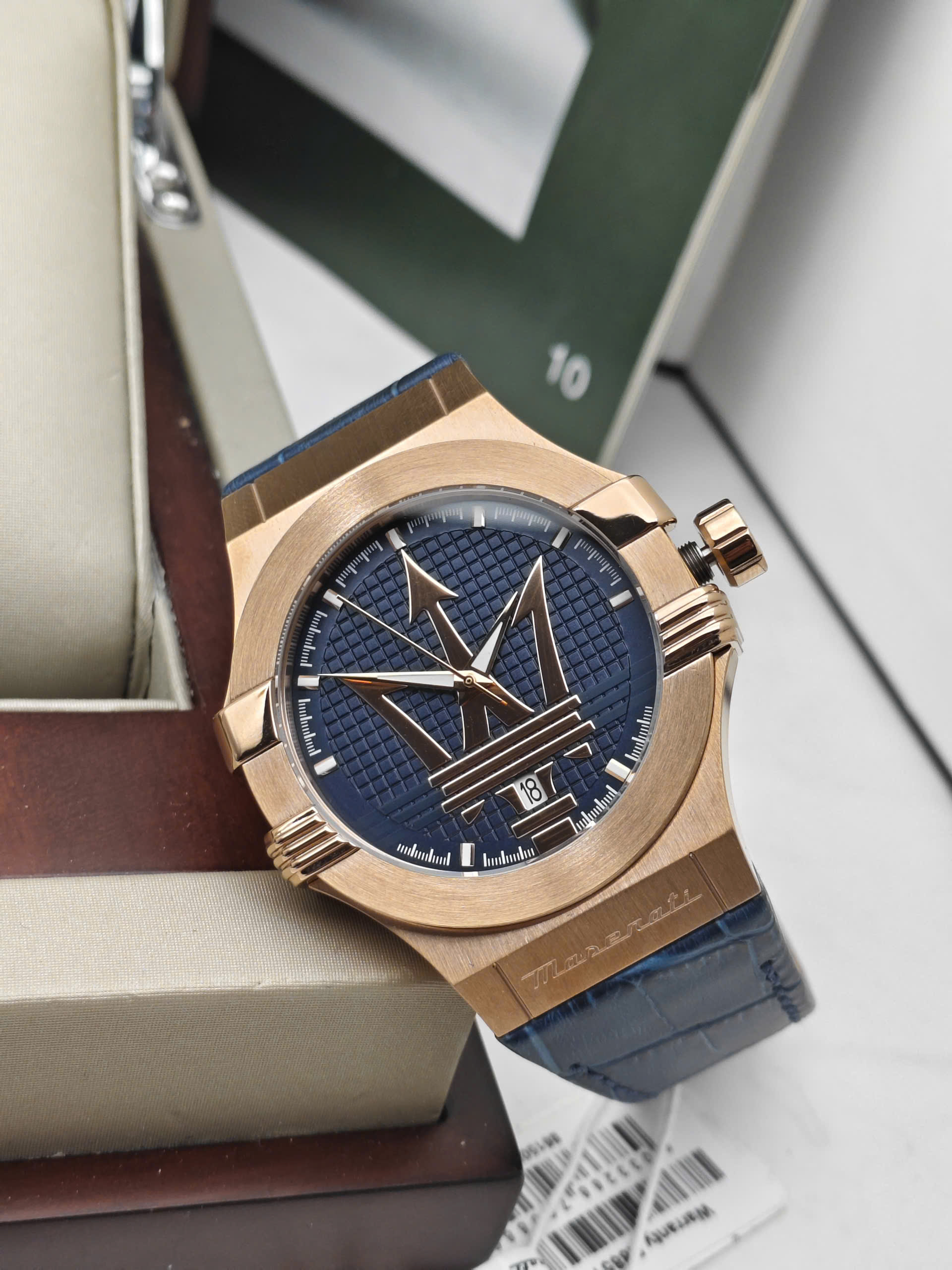 Đồng hồ nam Maserati Potenza Blue Dial R8851108027 - Ảnh 5