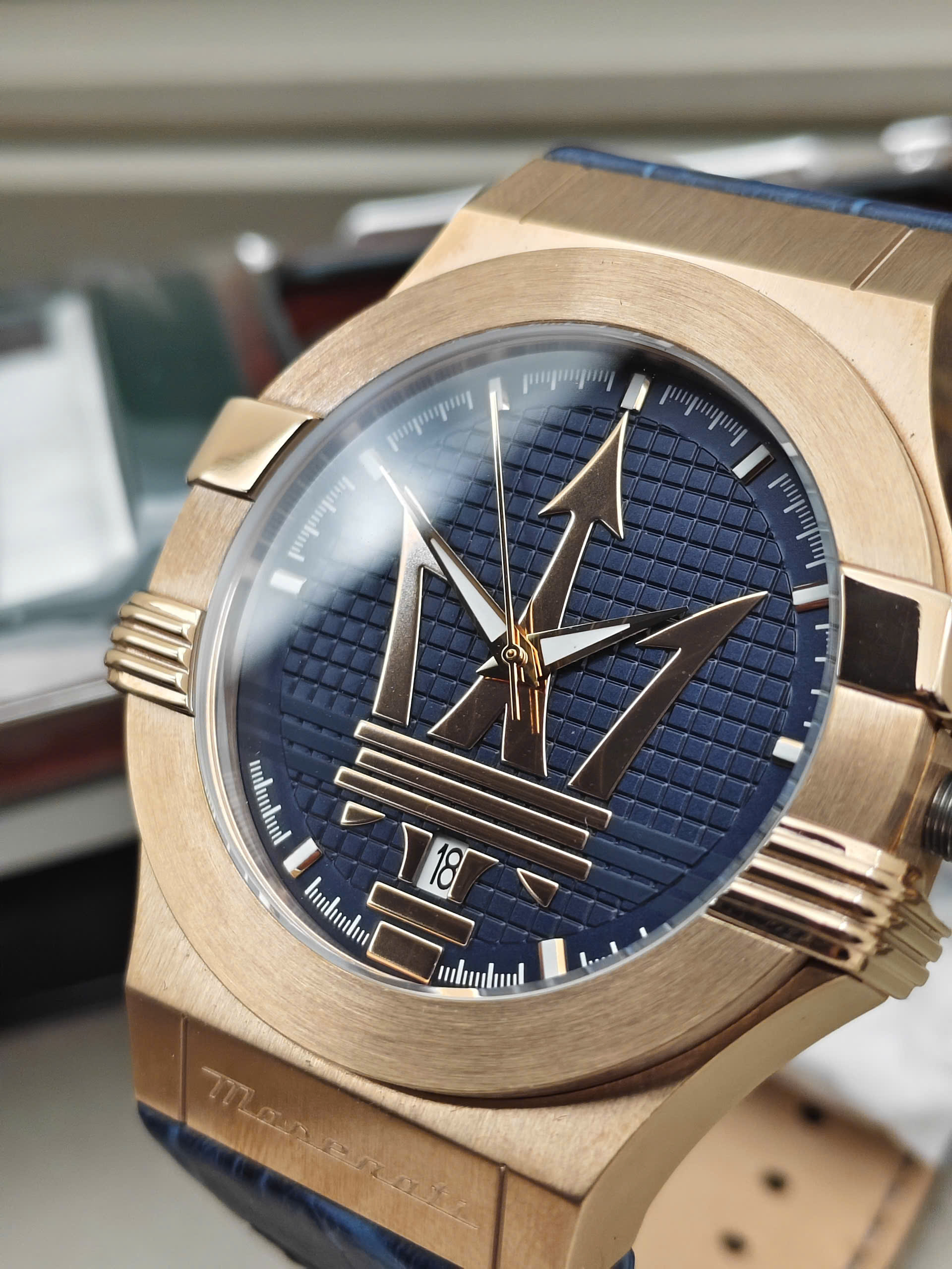 Đồng hồ nam Maserati Potenza Blue Dial R8851108027 - Ảnh 8