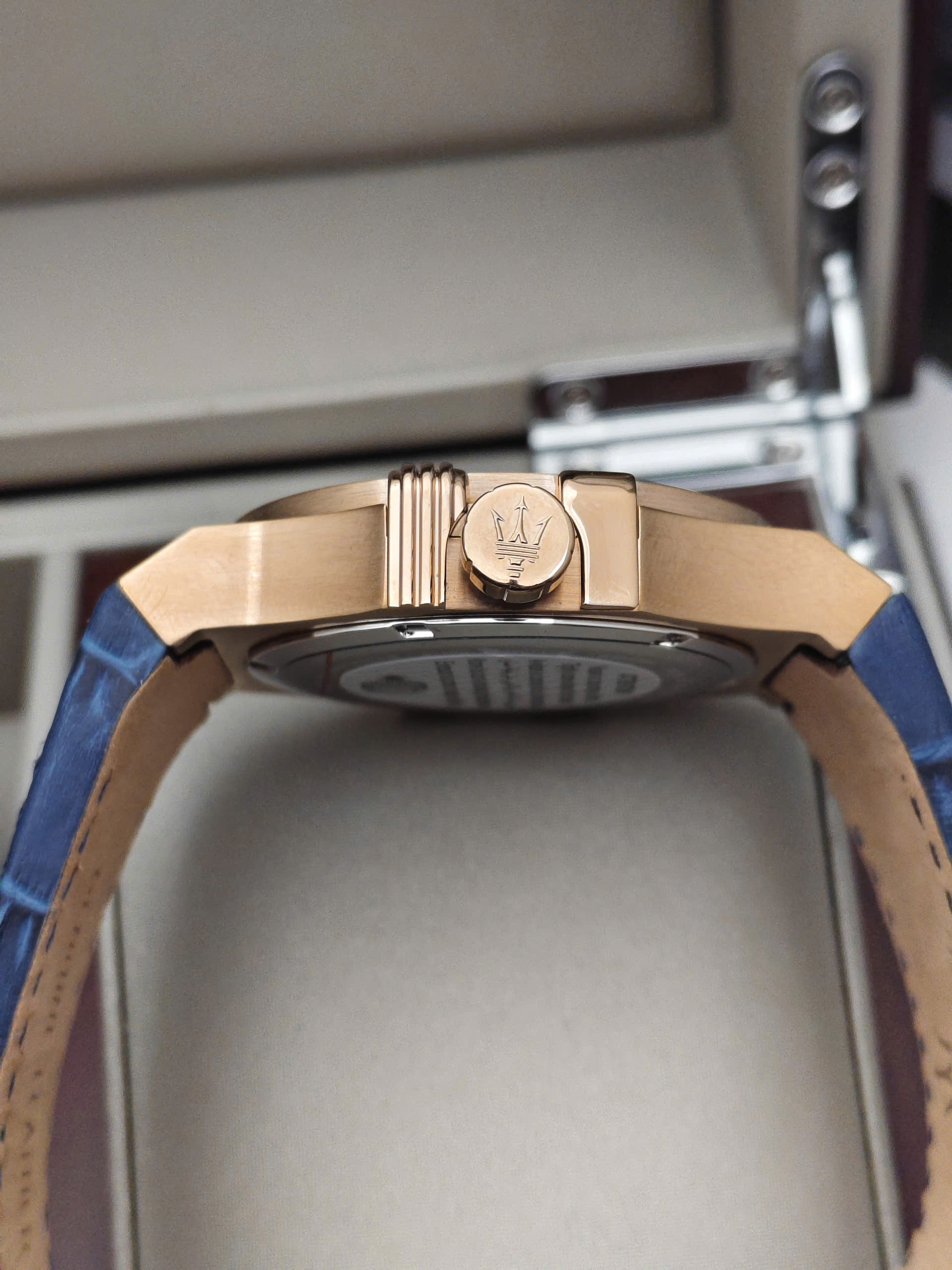 Đồng hồ nam Maserati Potenza Blue Dial R8851108027 - Ảnh 9