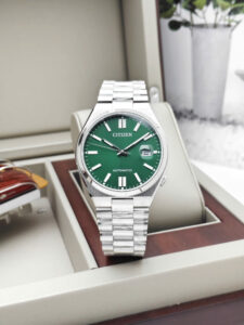 Đồng hồ Citizen Tsuyosa Xanh lá NJ0150-81X chính hãng