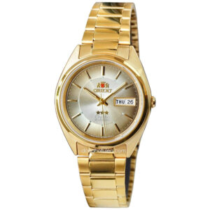 FAB00004U9 - Đồng hồ nam Orient Star Màu vàng Thép không gỉ