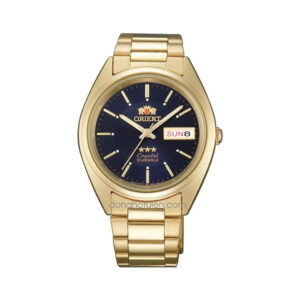 FAB04001B9 - Đồng hồ nam Orient Star Mặt đen Thép không gỉ