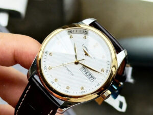 L27555773 - Đồng hồ nam Longines Master Vàng 18k - 12 Diamonds - L2.755.5.77.3