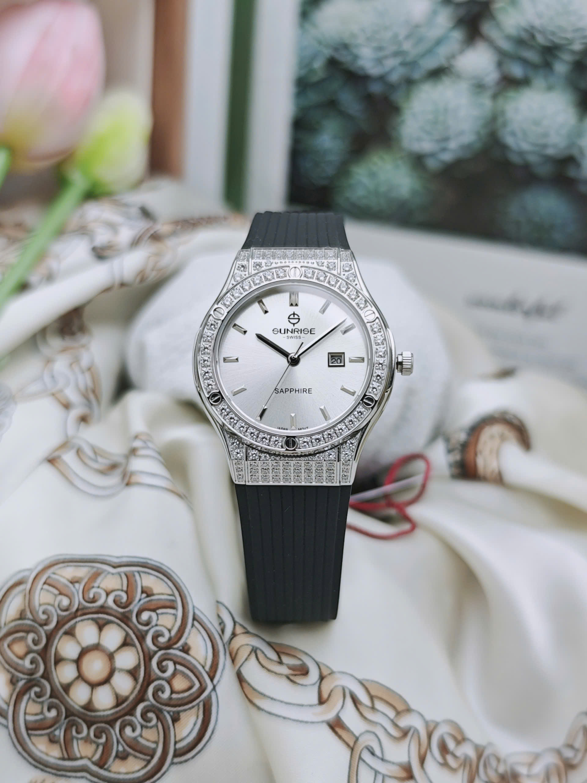 Đồng hồ nữ Sunrise - 2230CA-SW-RBk - Ảnh 5