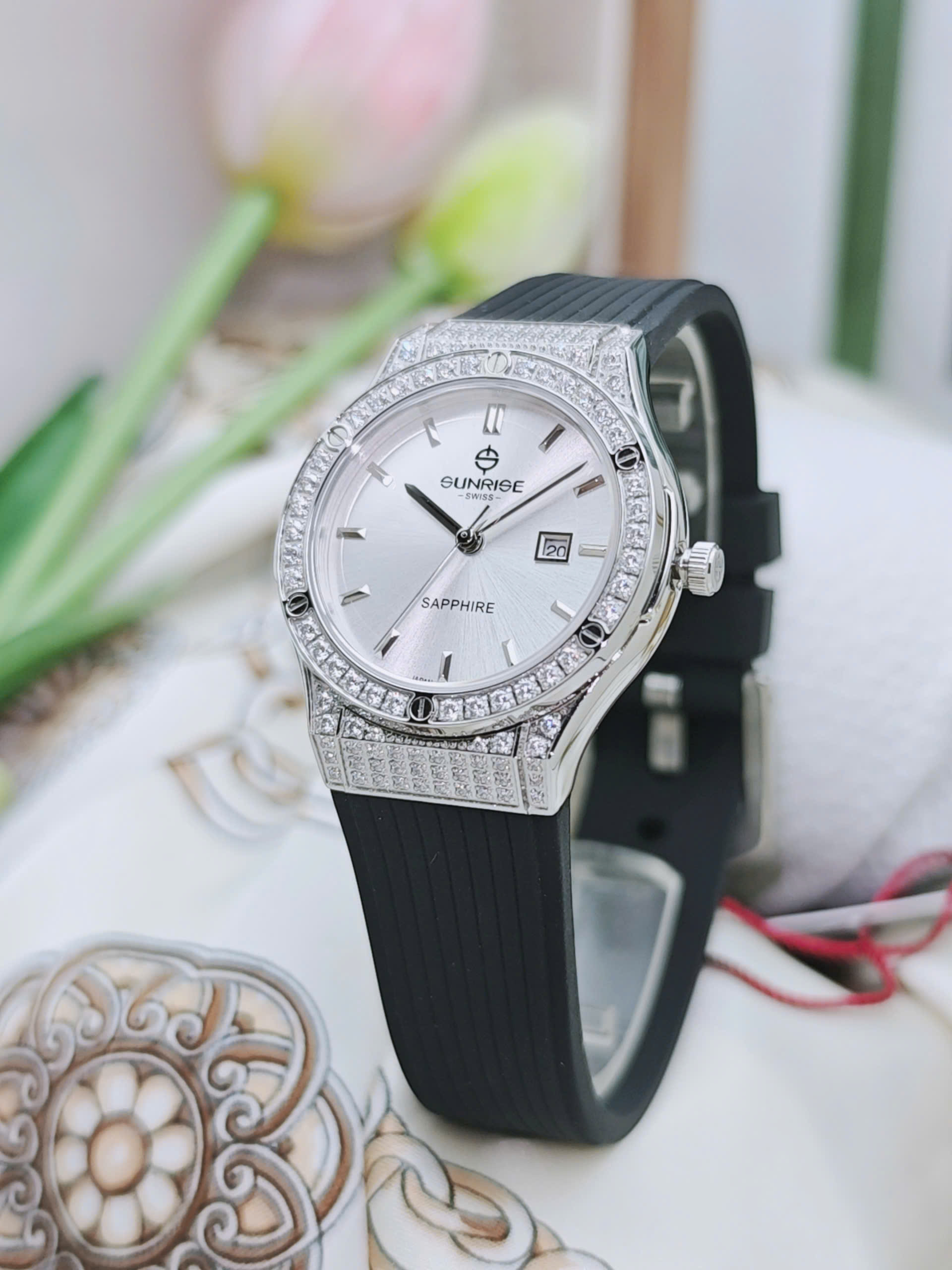 Đồng hồ nữ Sunrise - 2230CA-SW-RBk - Ảnh 6