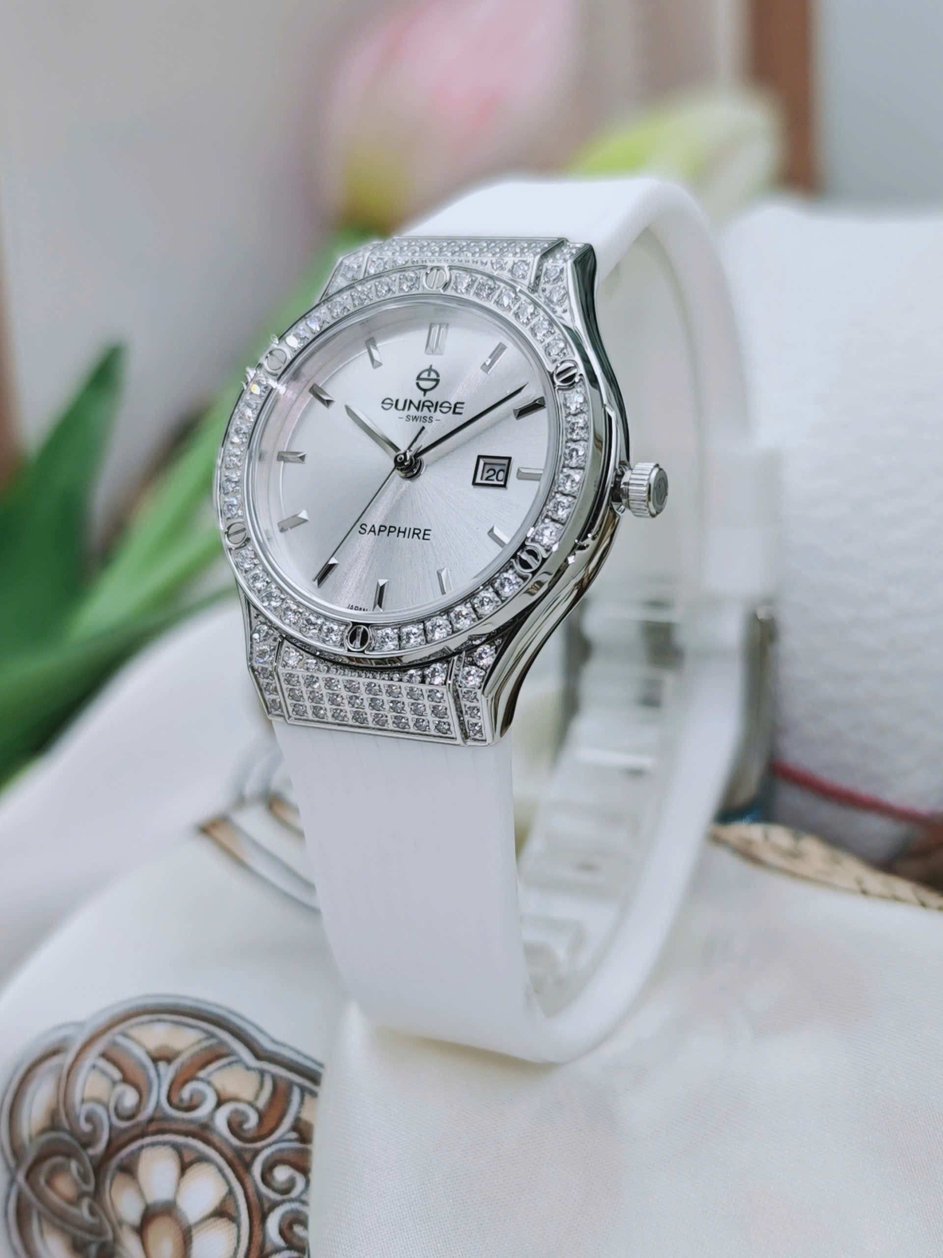 Đồng hồ nữ Sunrise - 2230CA-SW-RW - Ảnh 6