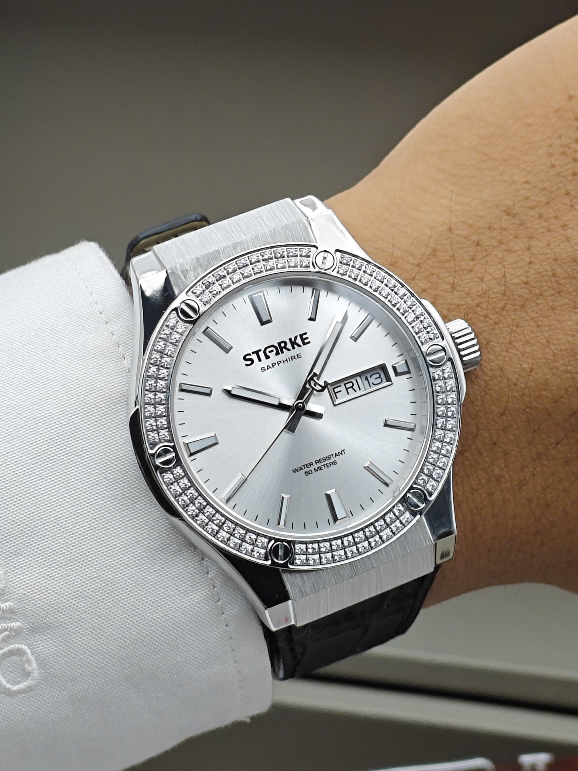 SK181PM.BkSW - Đồng hồ nam Starke Quartz - Ảnh 2