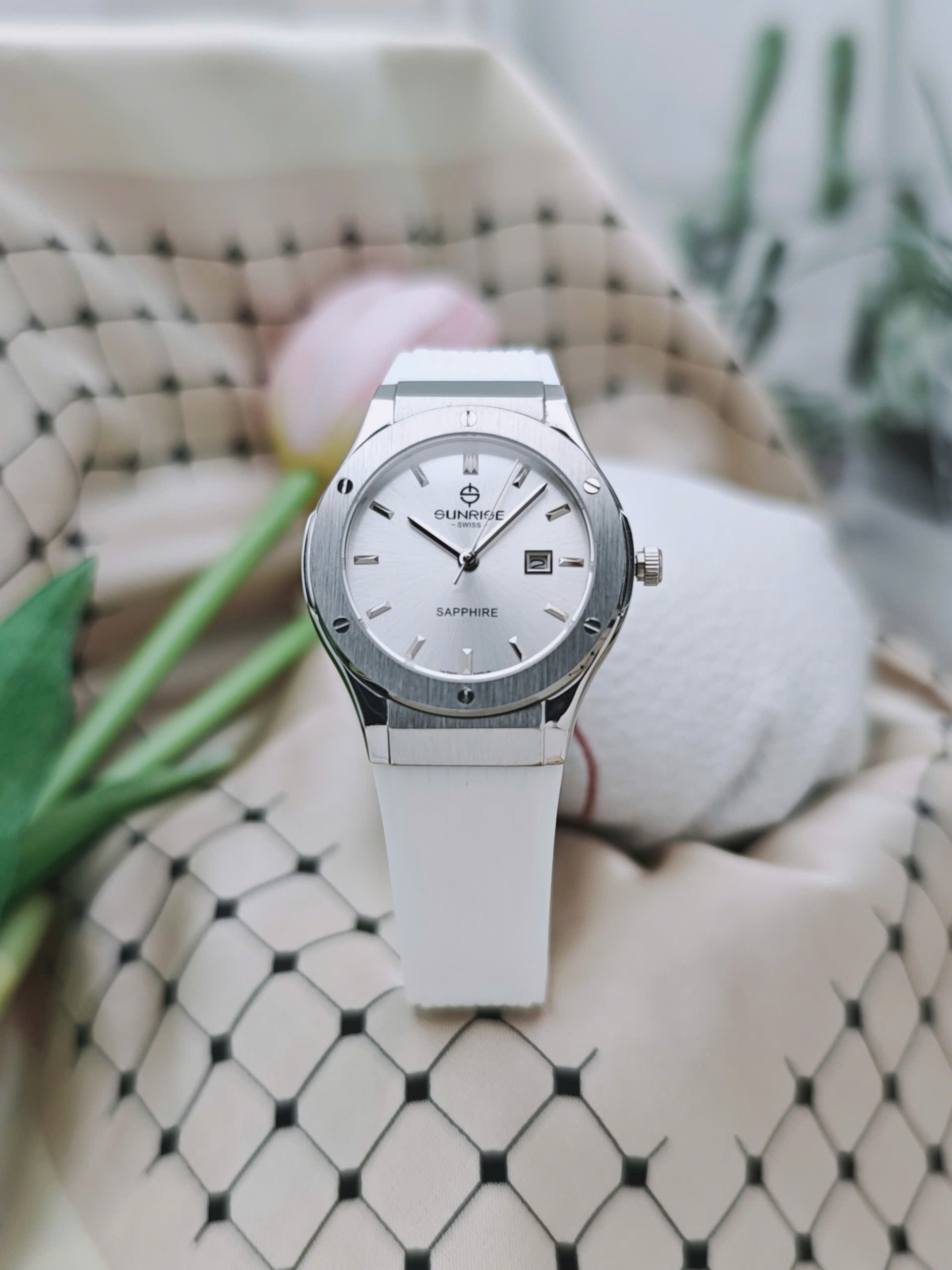 Đồng hồ nữ Sunrise - 2230JA-SW-RW - Ảnh 5