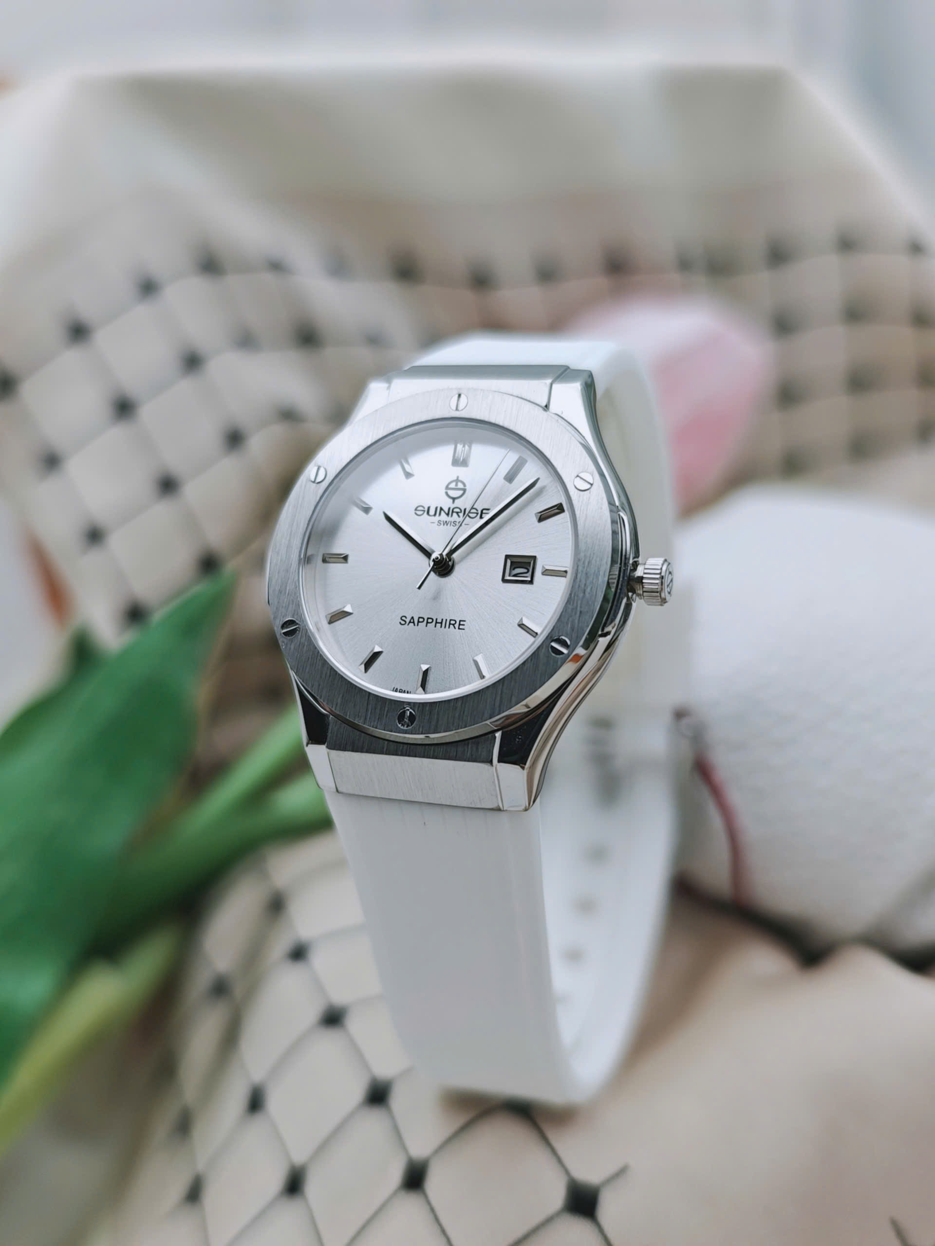 Đồng hồ nữ Sunrise - 2230JA-SW-RW - Ảnh 6