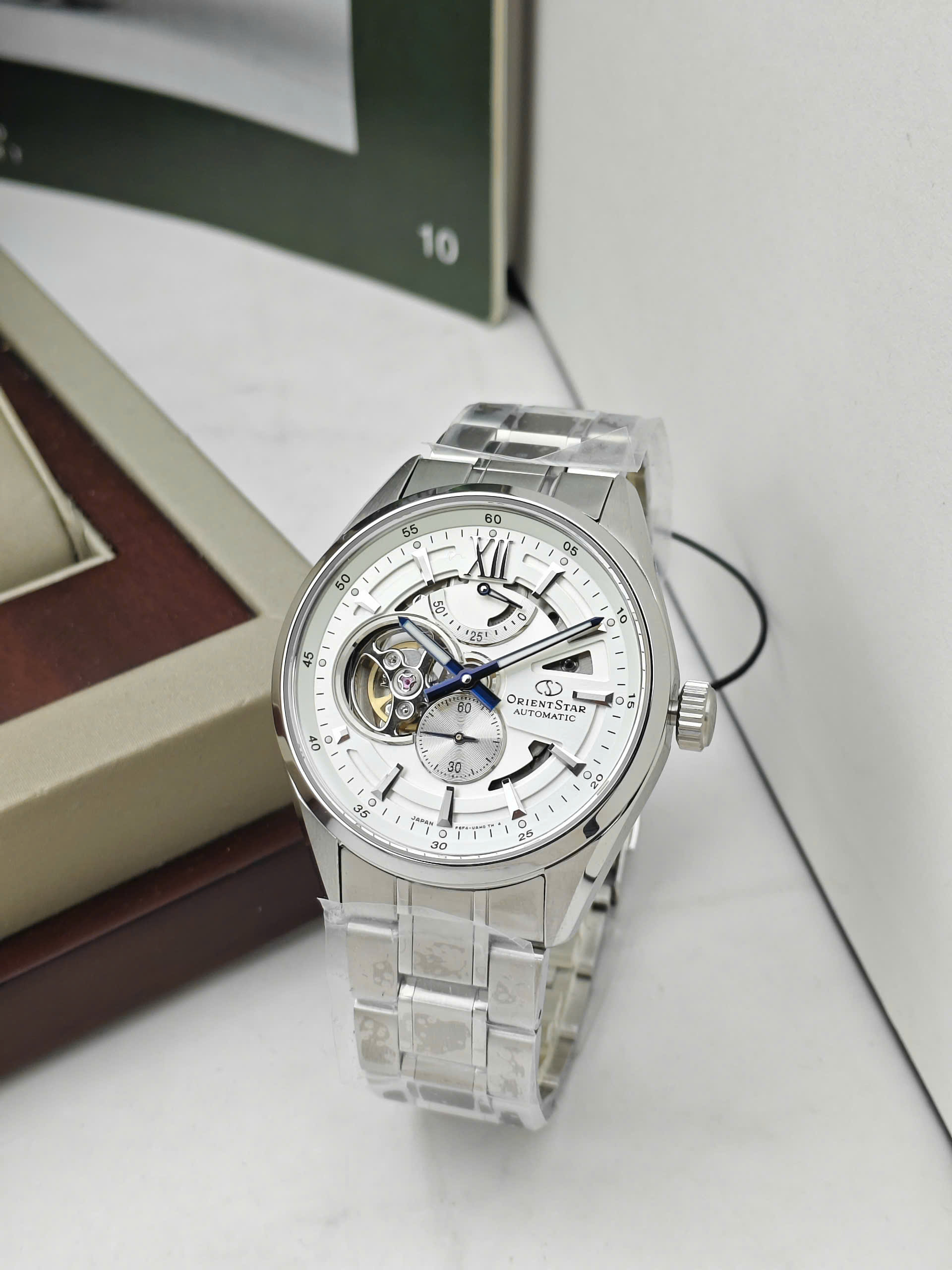 Đồng hồ nam Orient Star Semi Skeleton - RK-AV0137S - Ảnh 2