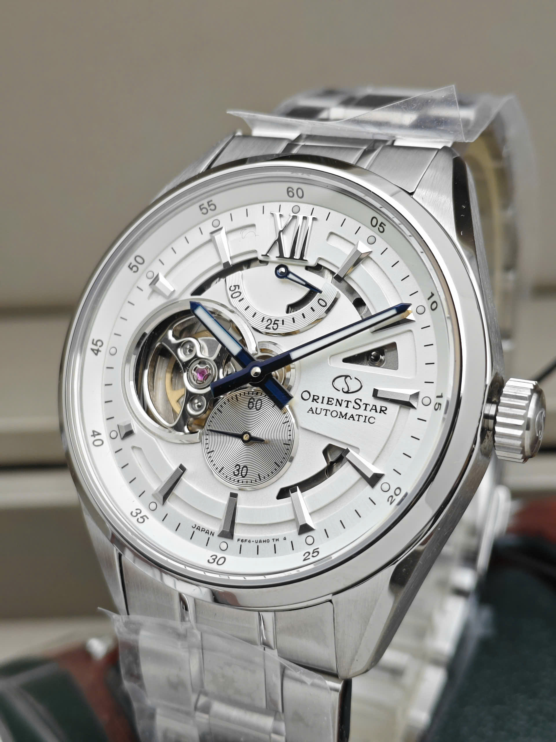 Đồng hồ nam Orient Star Semi Skeleton - RK-AV0137S - Ảnh 5