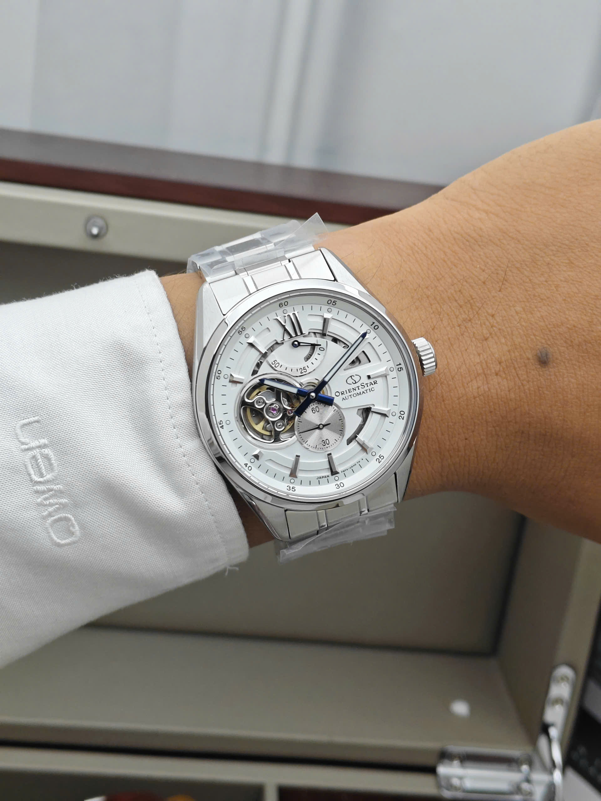 Đồng hồ nam Orient Star Semi Skeleton - RK-AV0137S - Ảnh 8