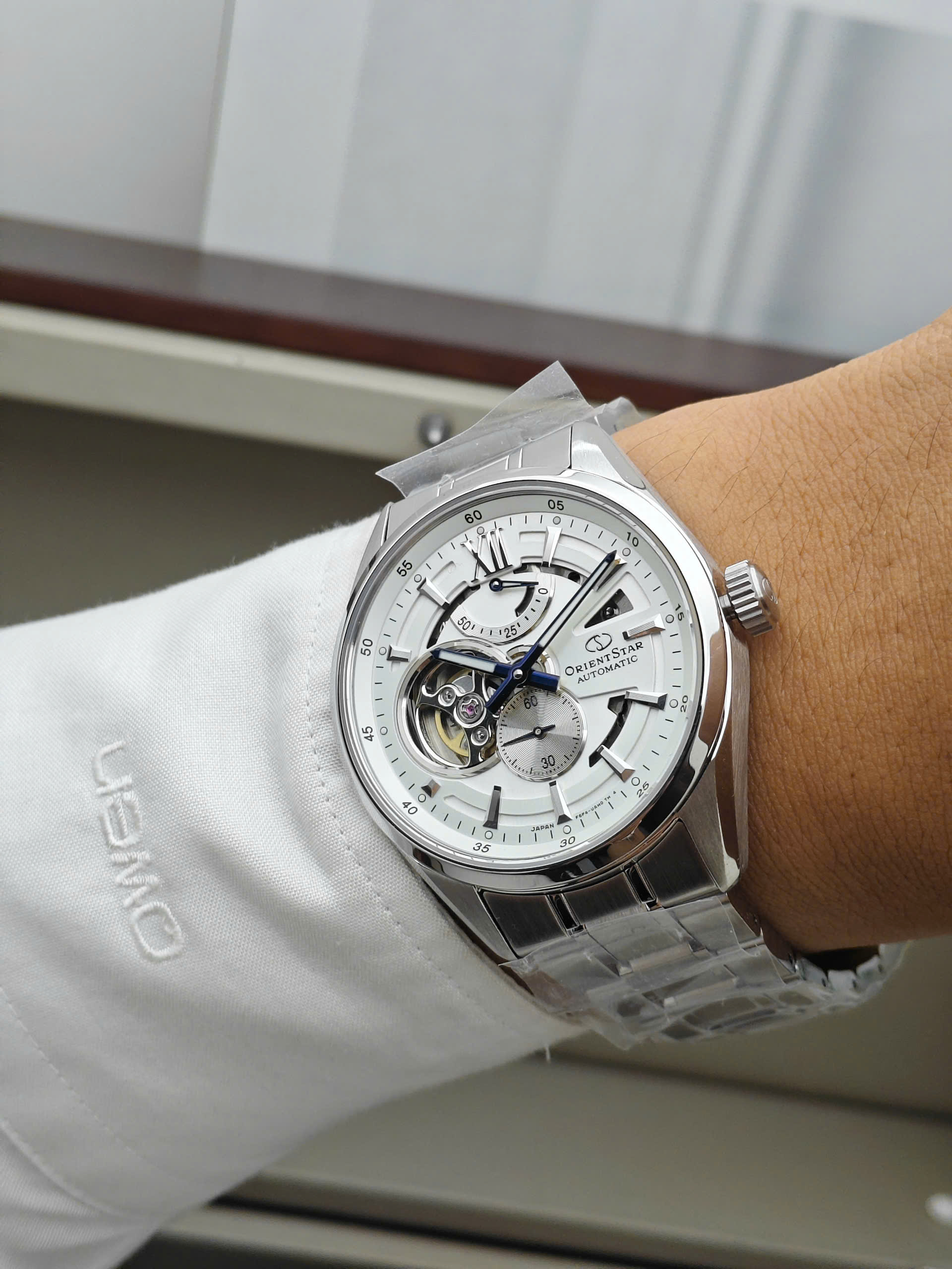 Đồng hồ nam Orient Star Semi Skeleton - RK-AV0137S - Ảnh 9