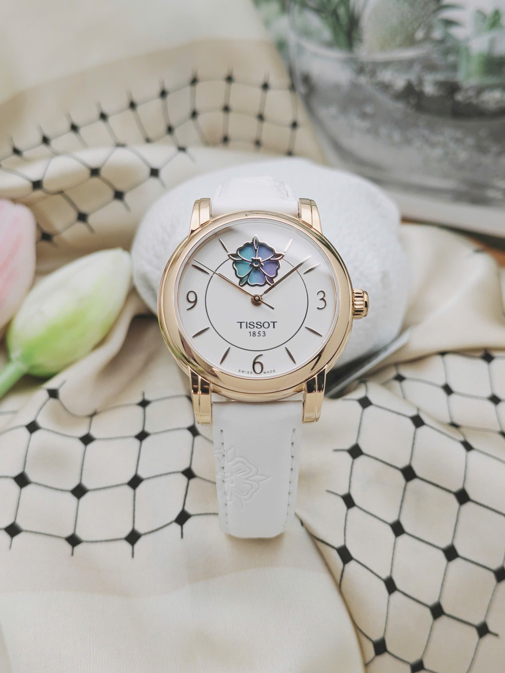 T050.207.37.017.05 - Đồng hồ nữ Tissot - 35mm - Automatic - Heart Flower T050.207.37.017.05 - Ảnh 7