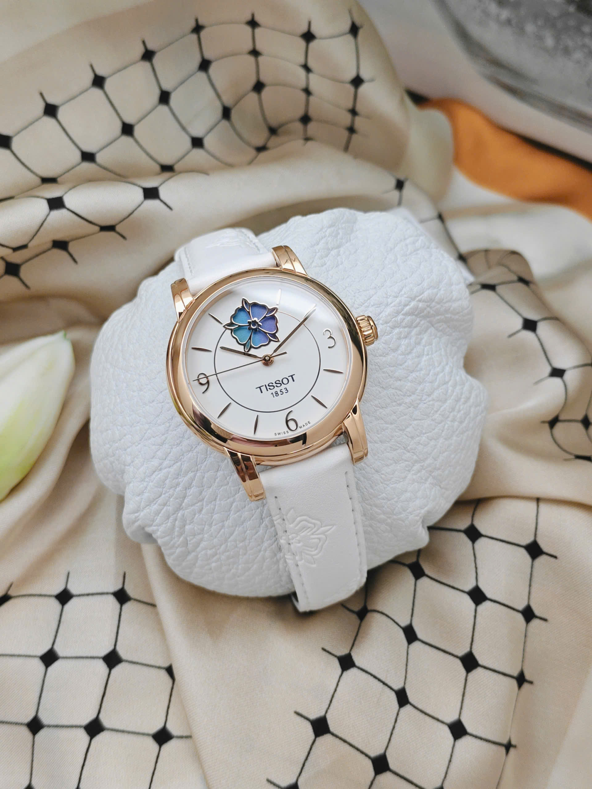 T050.207.37.017.05 - Đồng hồ nữ Tissot - 35mm - Automatic - Heart Flower T050.207.37.017.05 - Ảnh 8