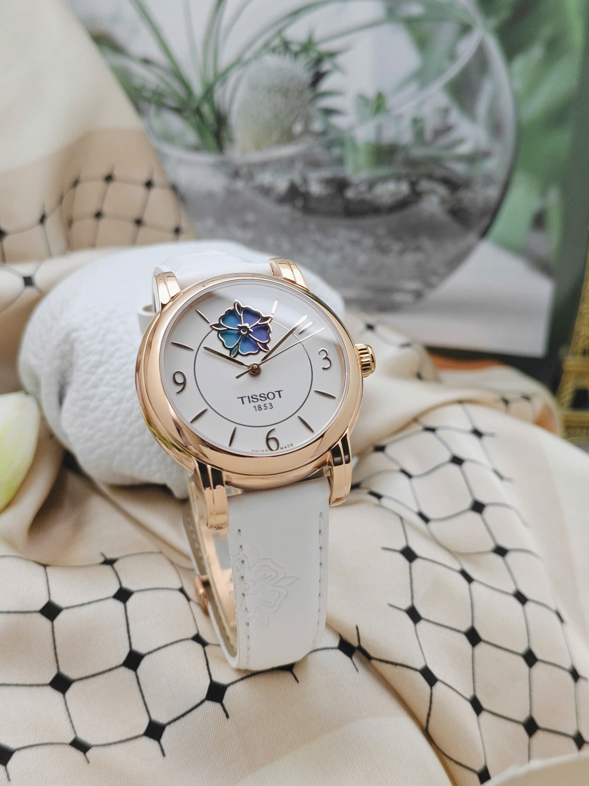 T050.207.37.017.05 - Đồng hồ nữ Tissot - 35mm - Automatic - Heart Flower T050.207.37.017.05 - Ảnh 10