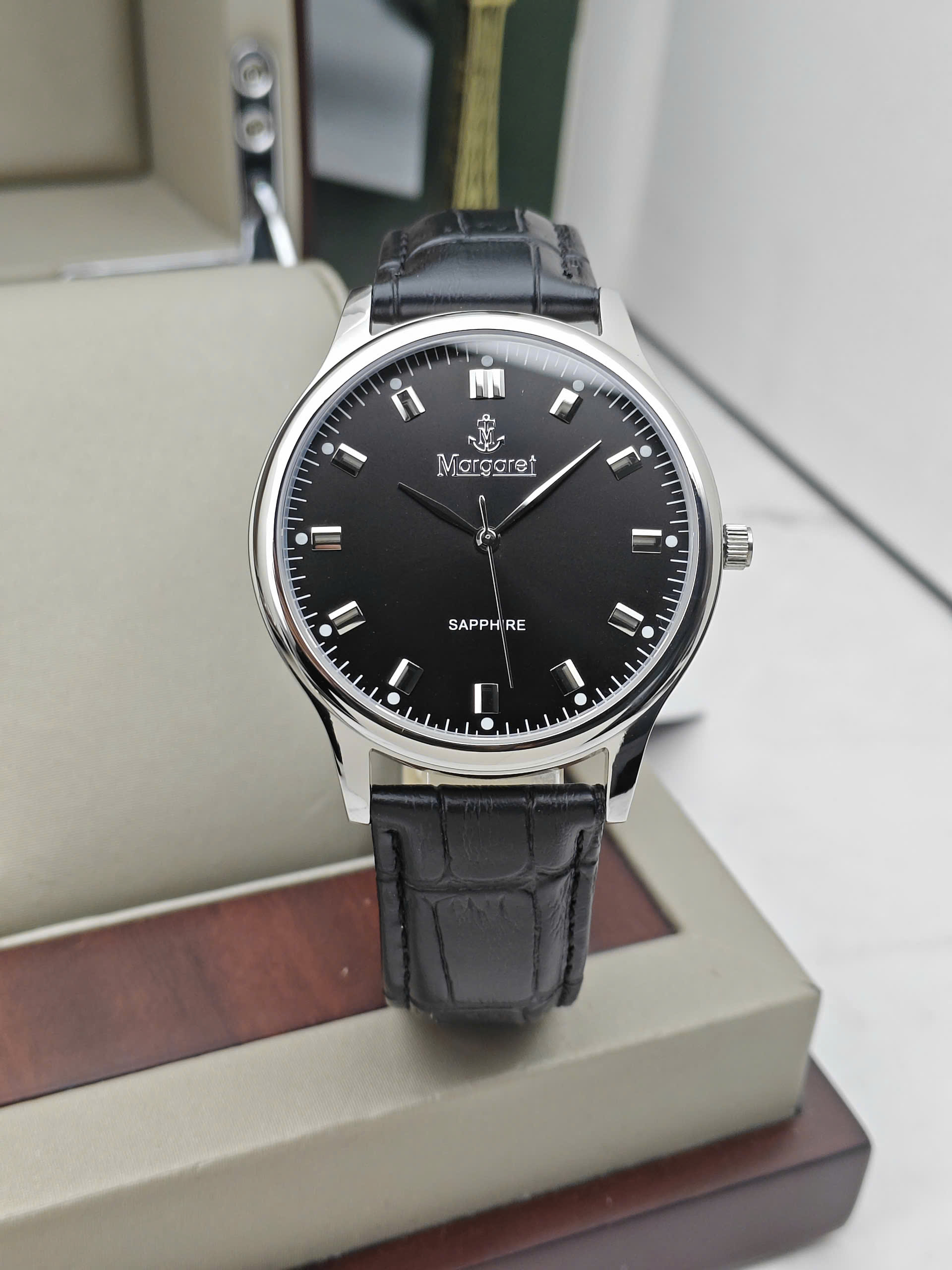 Đồng hồ nam Margaret - MT128 BWB - Ảnh 2