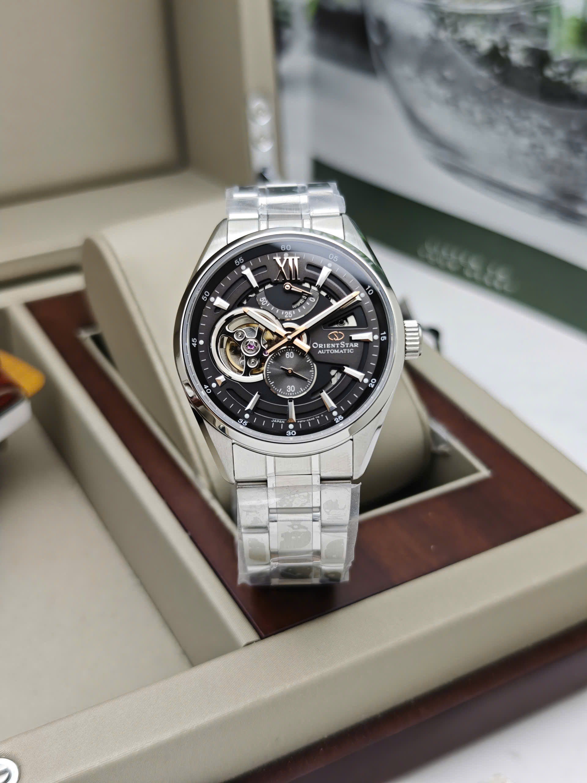 Đồng hồ nam Orient Star Semi Skeleton - RK-AV0136N - Ảnh 6