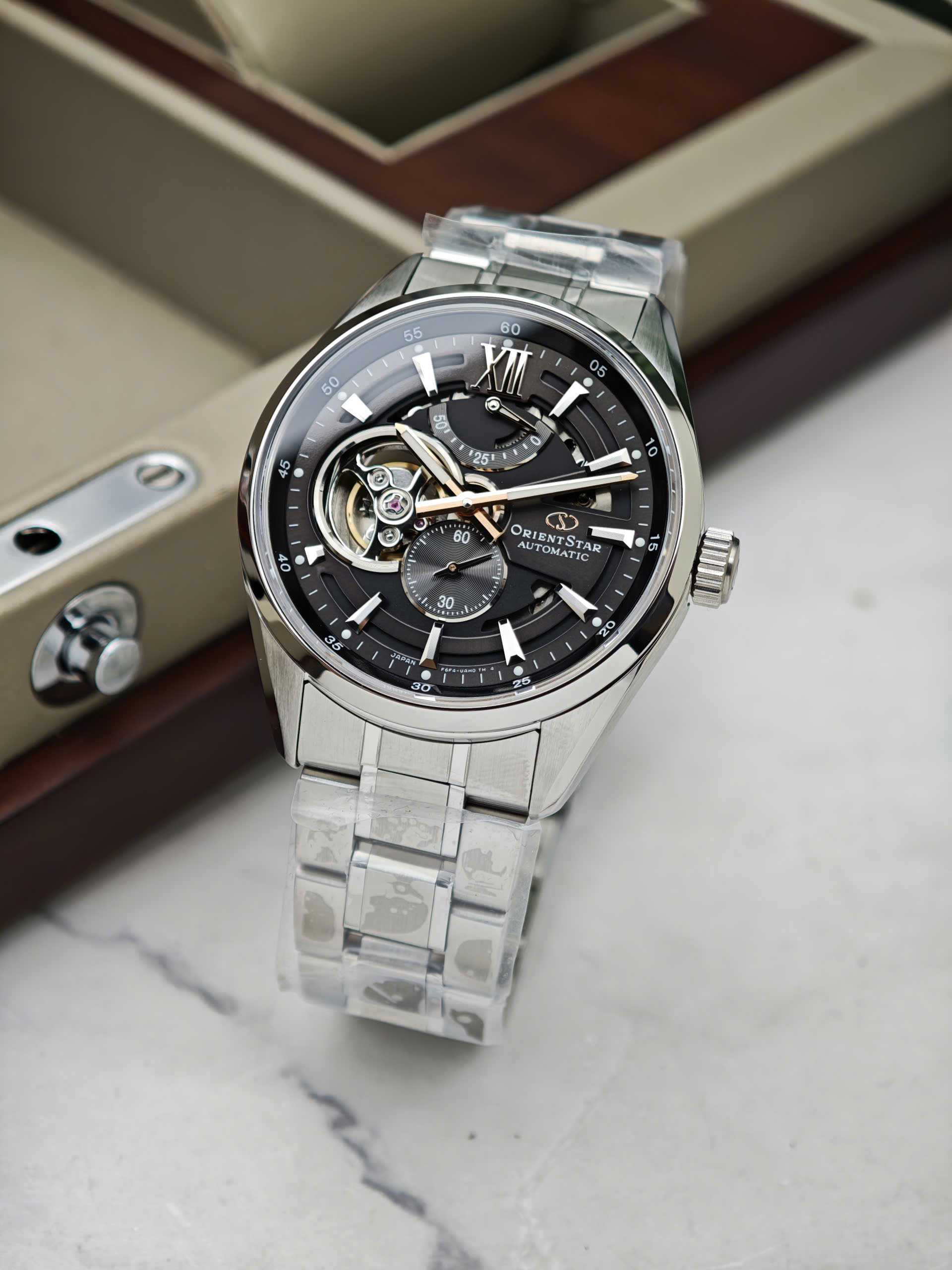 Đồng hồ nam Orient Star Semi Skeleton - RK-AV0136N - Ảnh 7