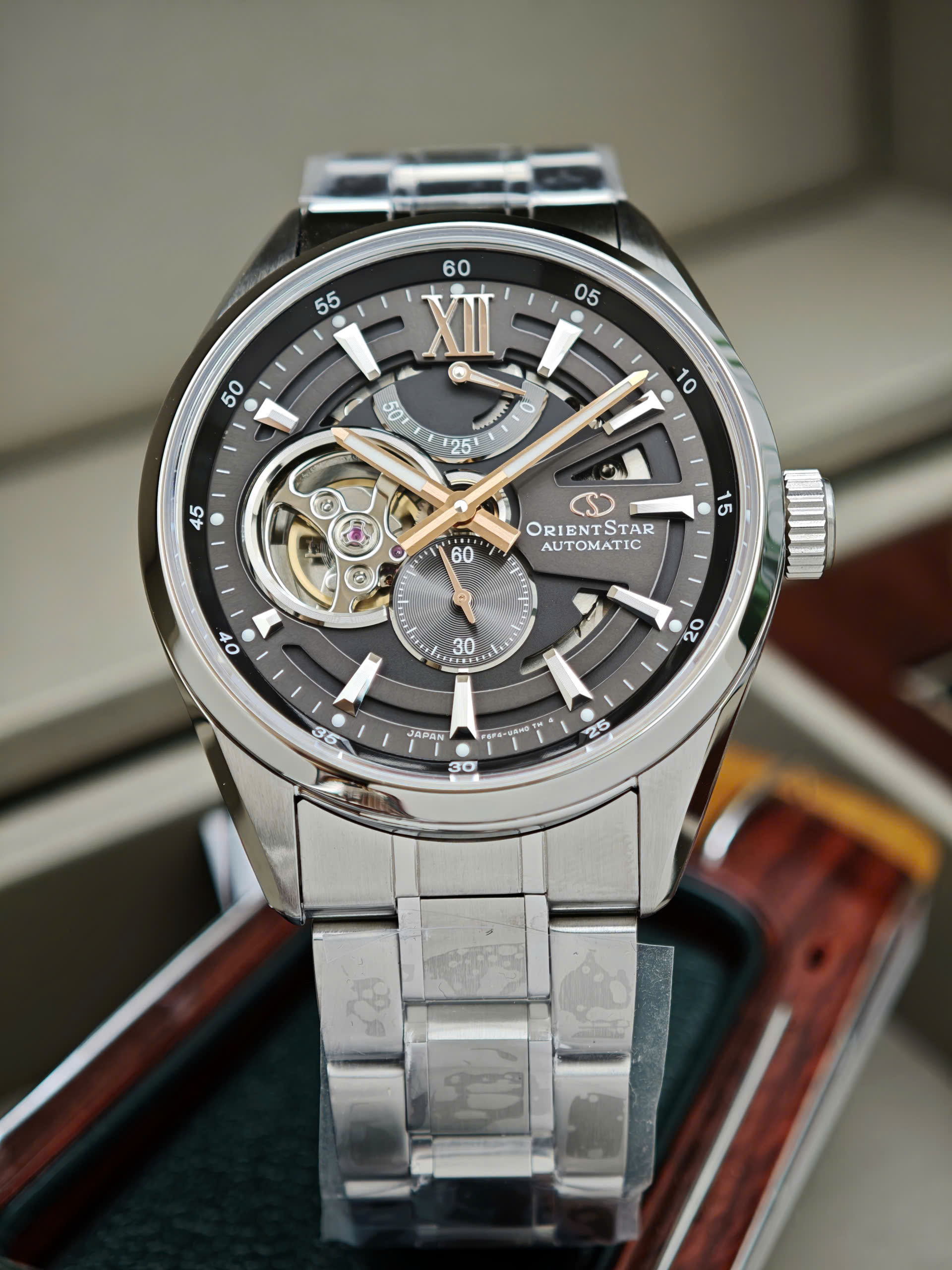 Đồng hồ nam Orient Star Semi Skeleton - RK-AV0136N - Ảnh 11
