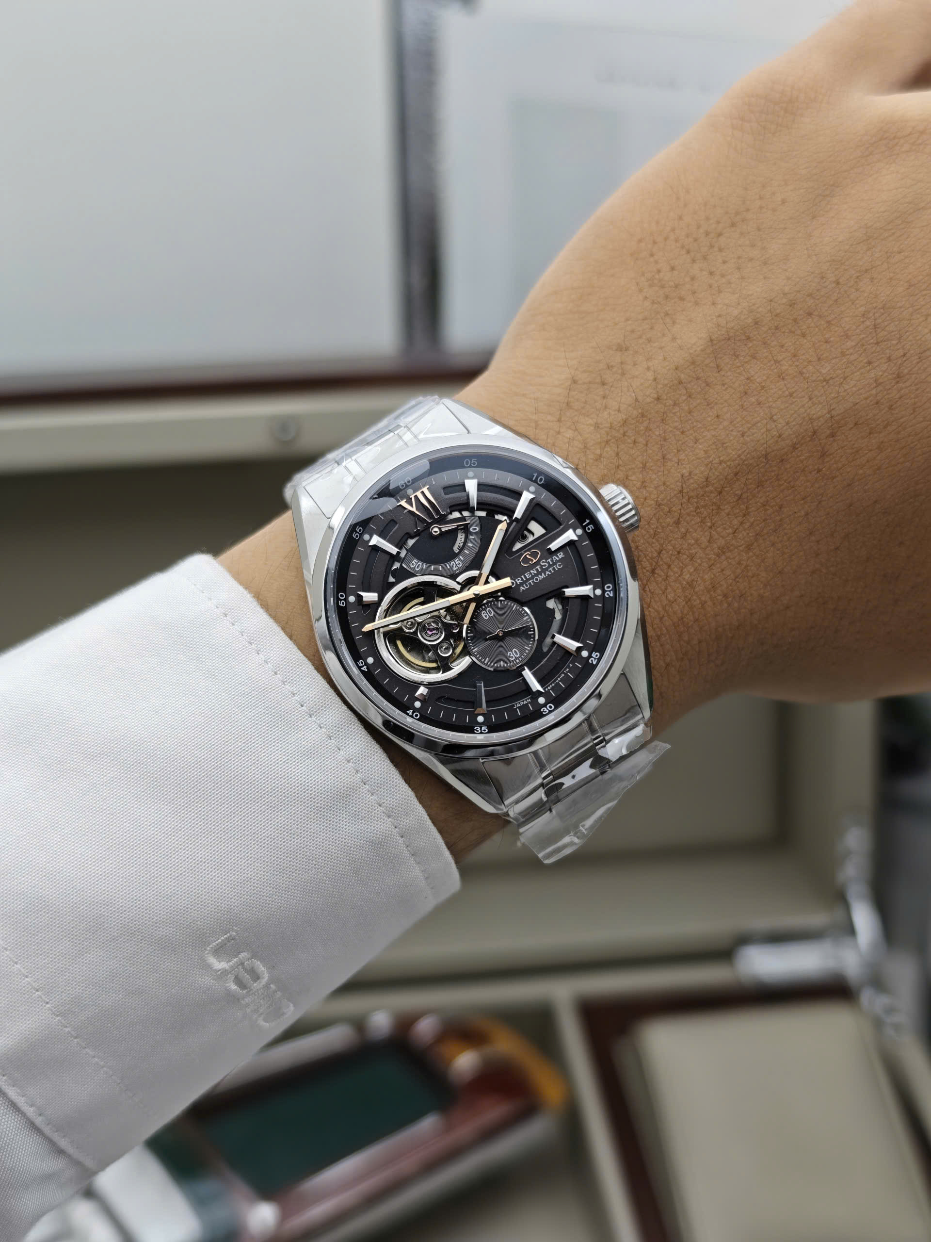 Đồng hồ nam Orient Star Semi Skeleton - RK-AV0136N - Ảnh 12
