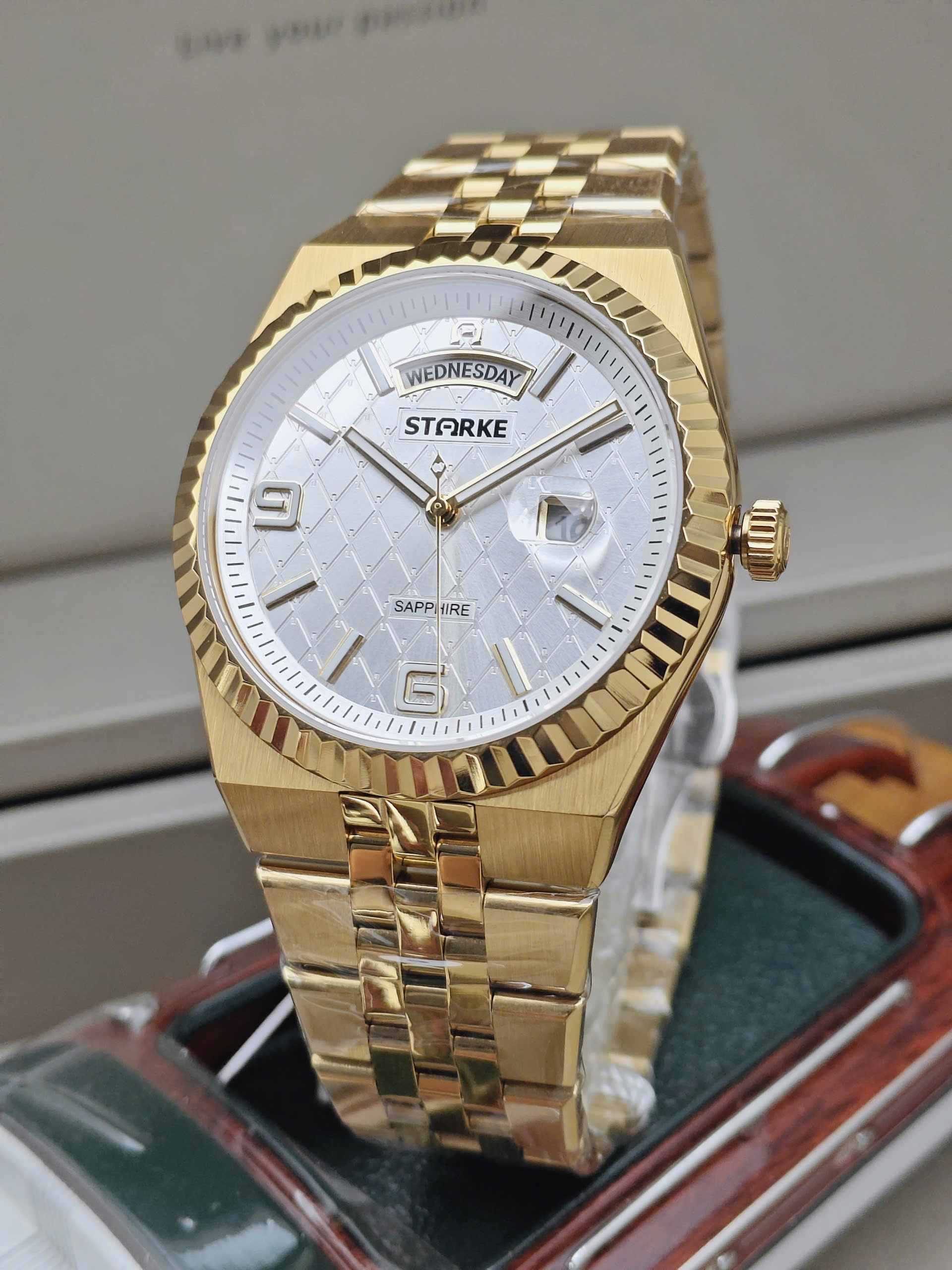 Đồng hồ nam Starke - SK196AM GOLD - Ảnh 4
