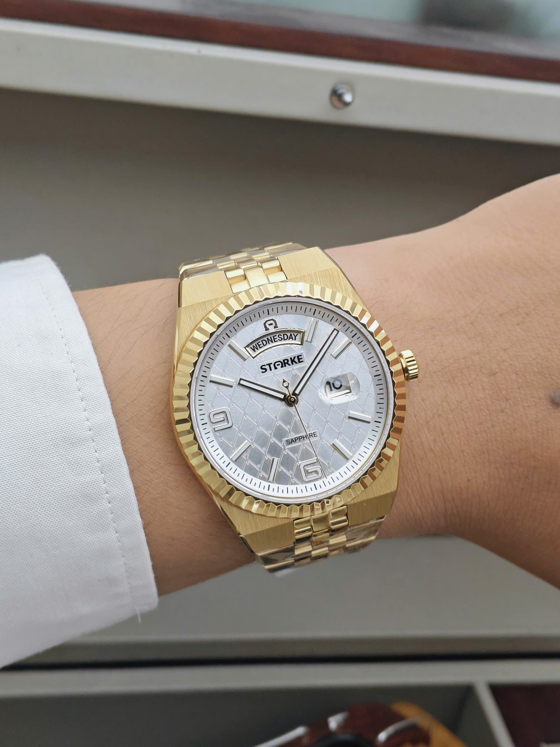 Đồng hồ nam Starke - SK196AM GOLD - Ảnh 8