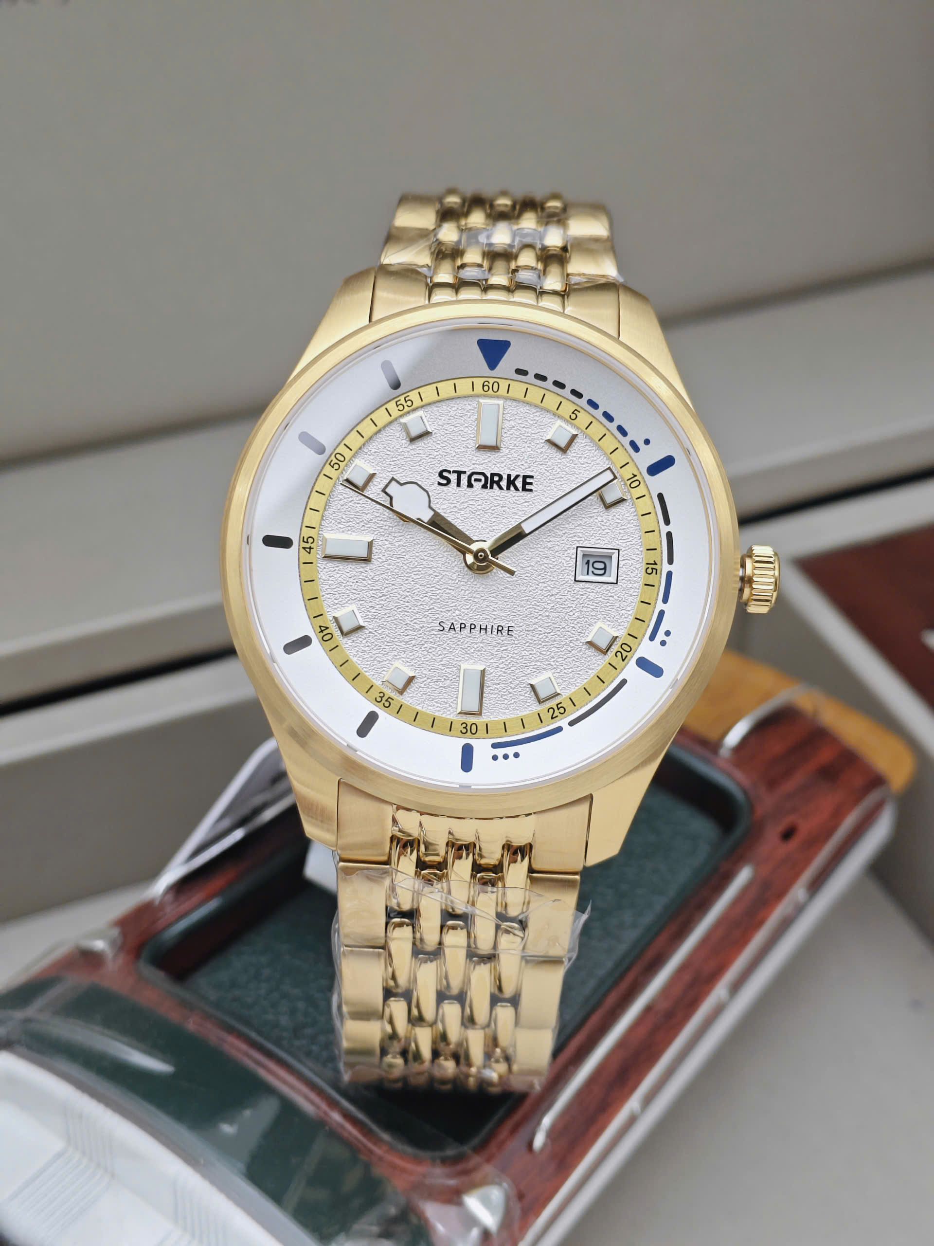 SK194AM GOLD - Đồng hồ Nam Starke Quartz - Ảnh 3