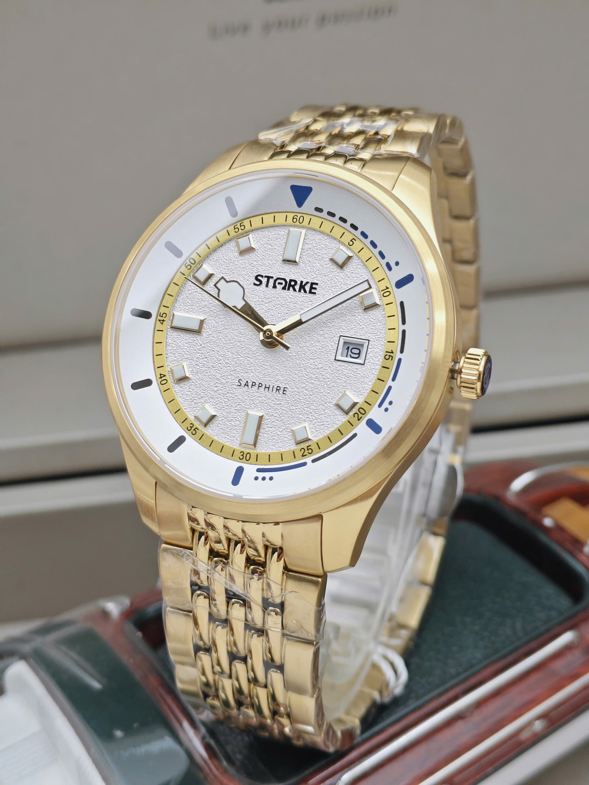 SK194AM GOLD - Đồng hồ Nam Starke Quartz - Ảnh 4