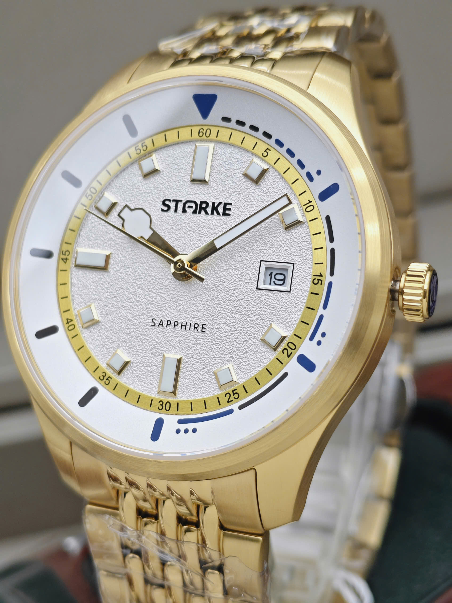 SK194AM GOLD - Đồng hồ Nam Starke Quartz - Ảnh 5
