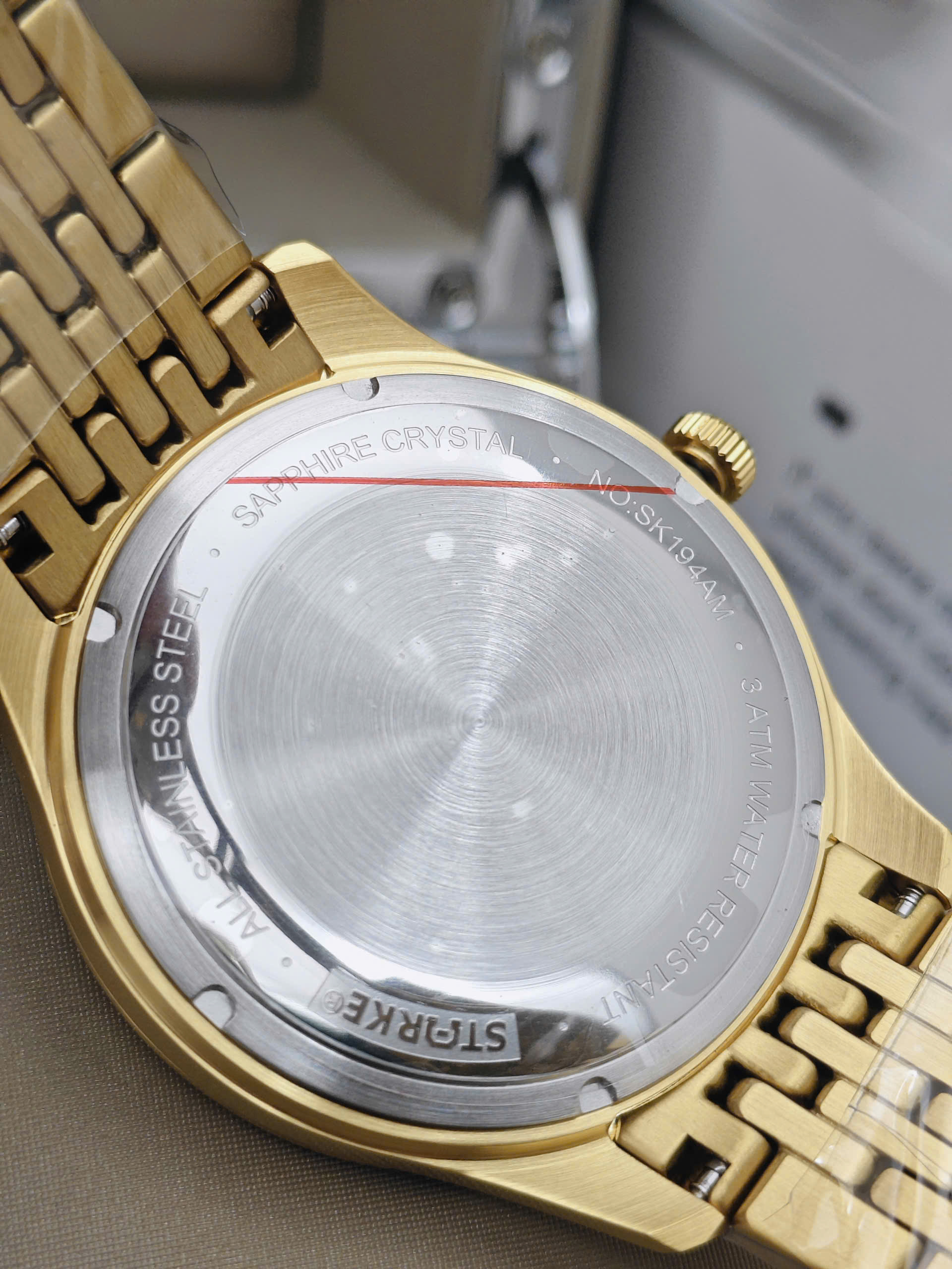 SK194AM GOLD - Đồng hồ Nam Starke Quartz - Ảnh 7