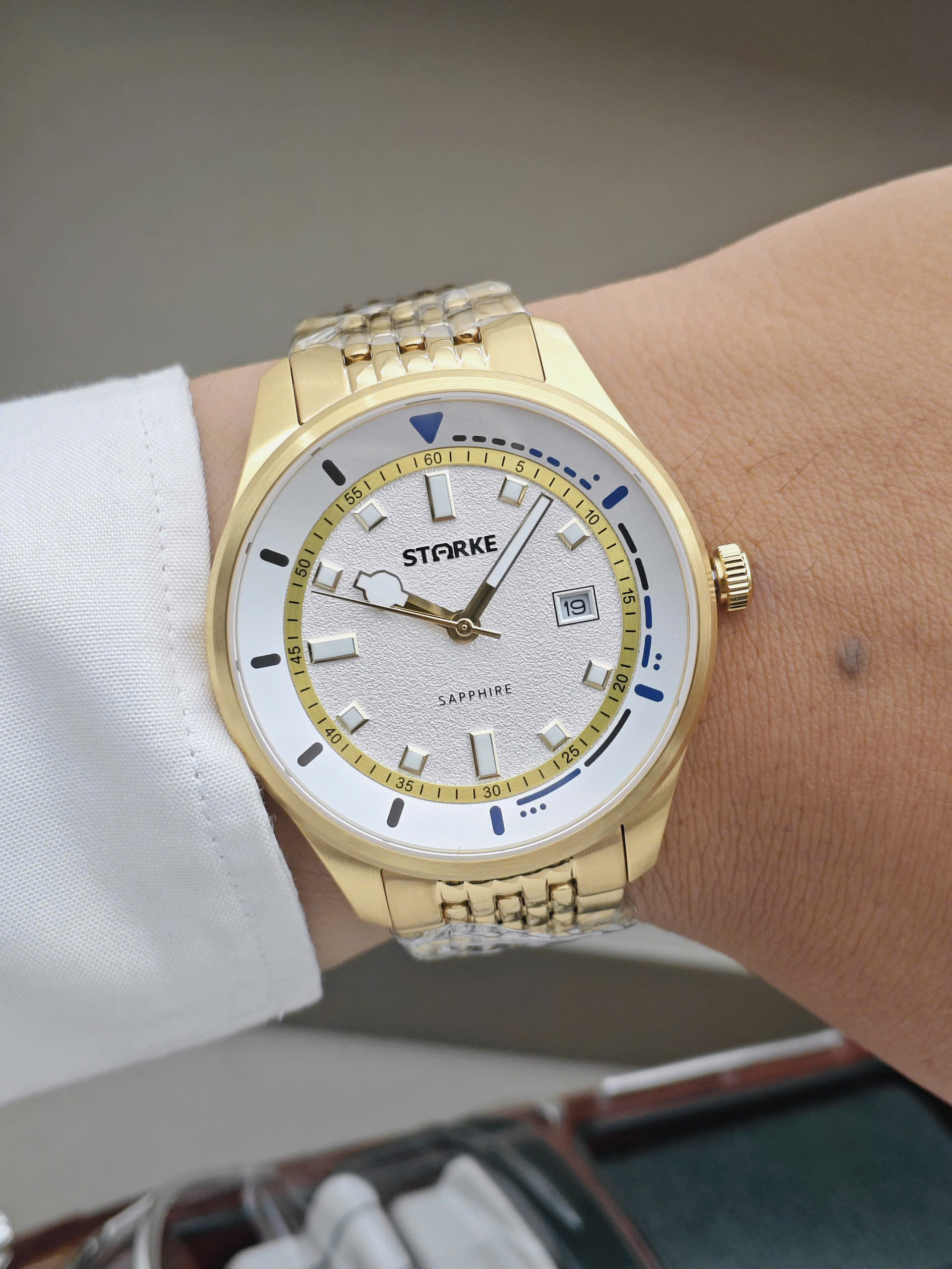 SK194AM GOLD - Đồng hồ Nam Starke Quartz - Ảnh 8
