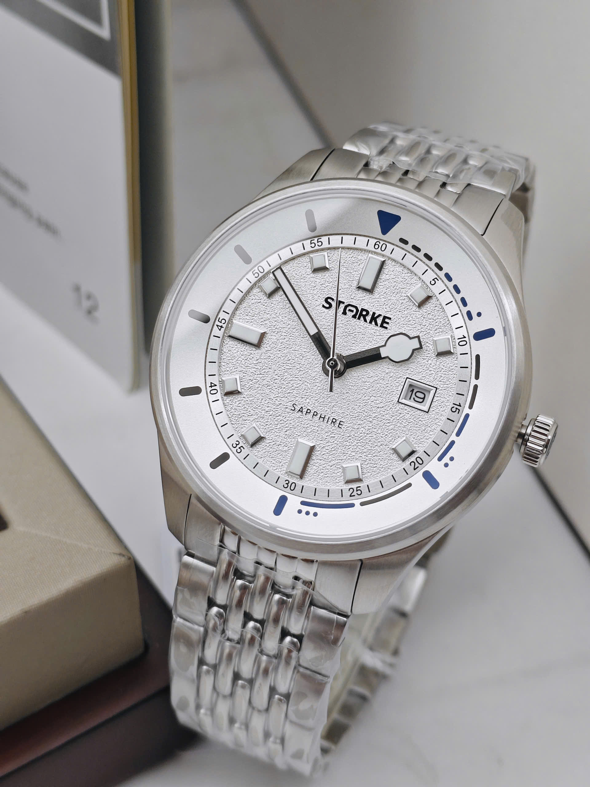 SK194AM SILVER - Đồng hồ Nam Starke Quartz - Ảnh 2