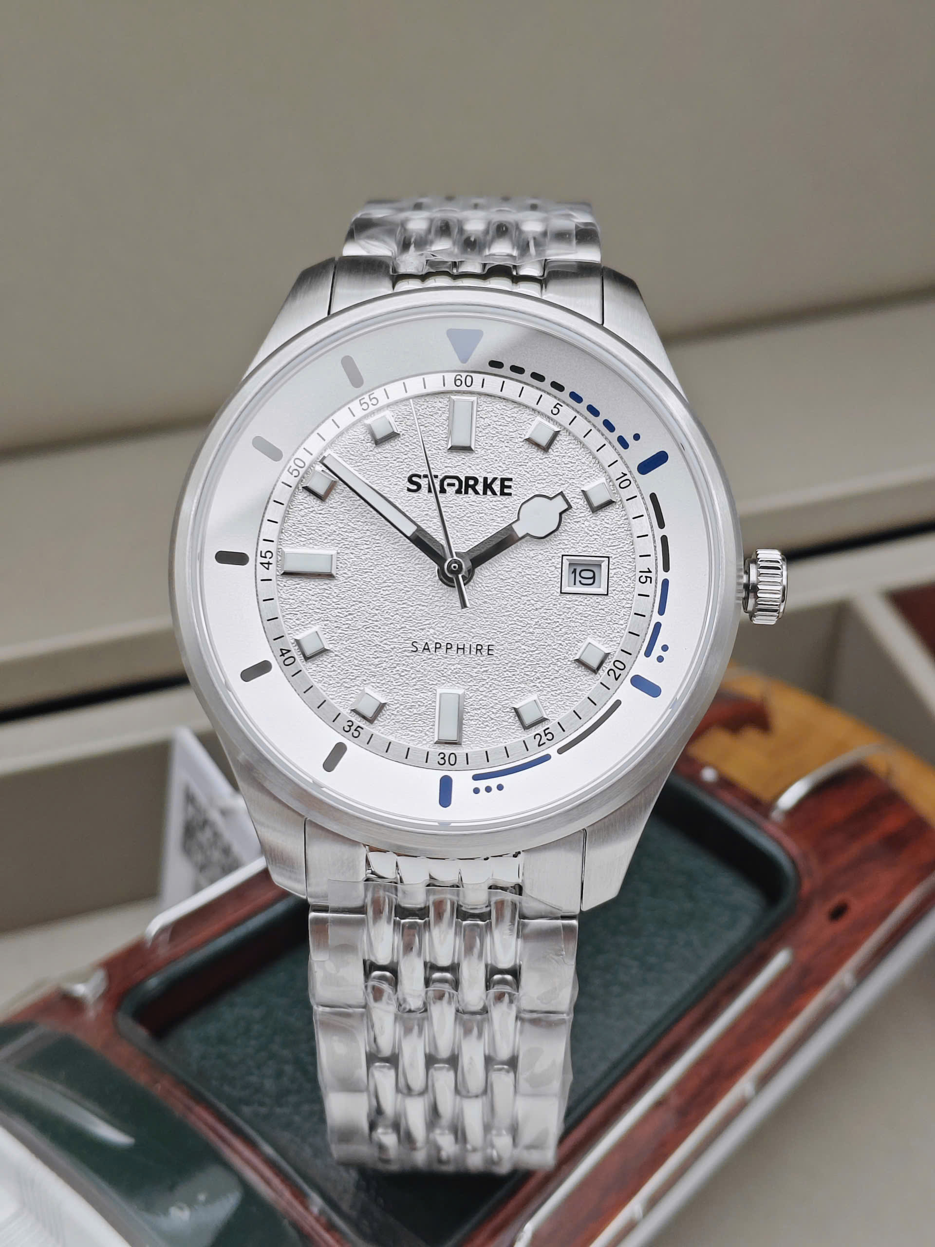 SK194AM SILVER - Đồng hồ Nam Starke Quartz - Ảnh 3