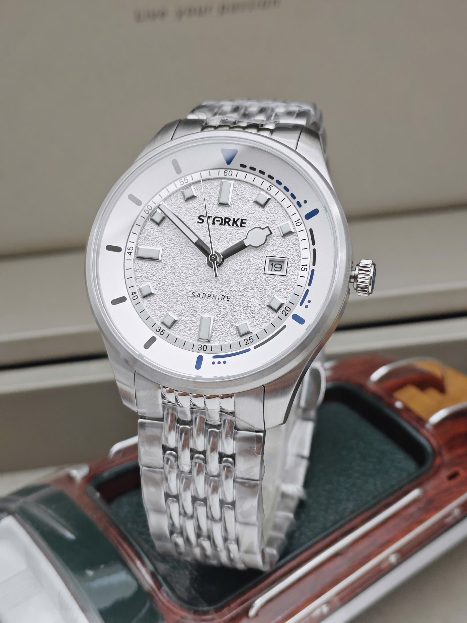 SK194AM SILVER - Đồng hồ Nam Starke Quartz - Ảnh 4