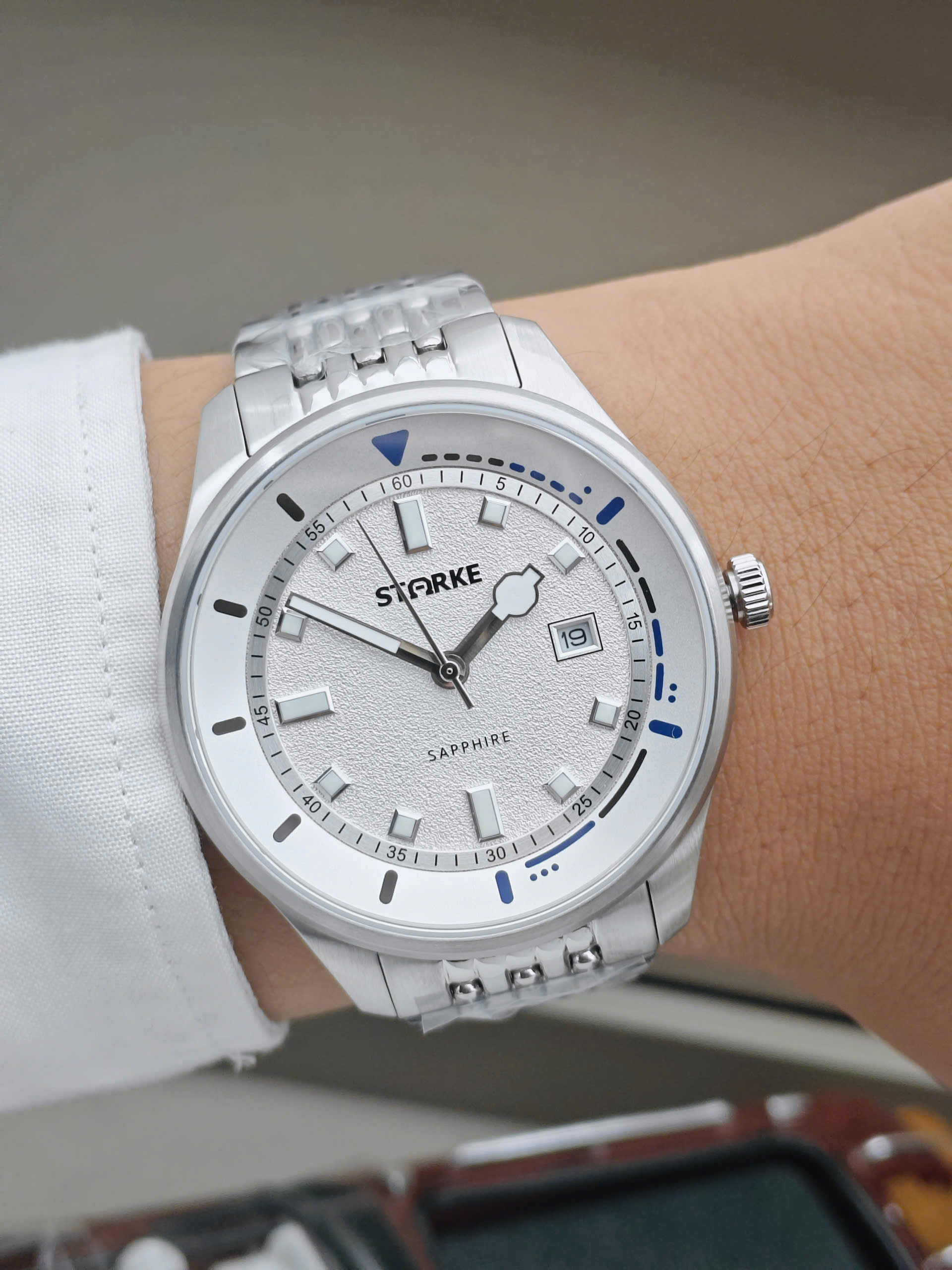 SK194AM SILVER - Đồng hồ Nam Starke Quartz - Ảnh 8