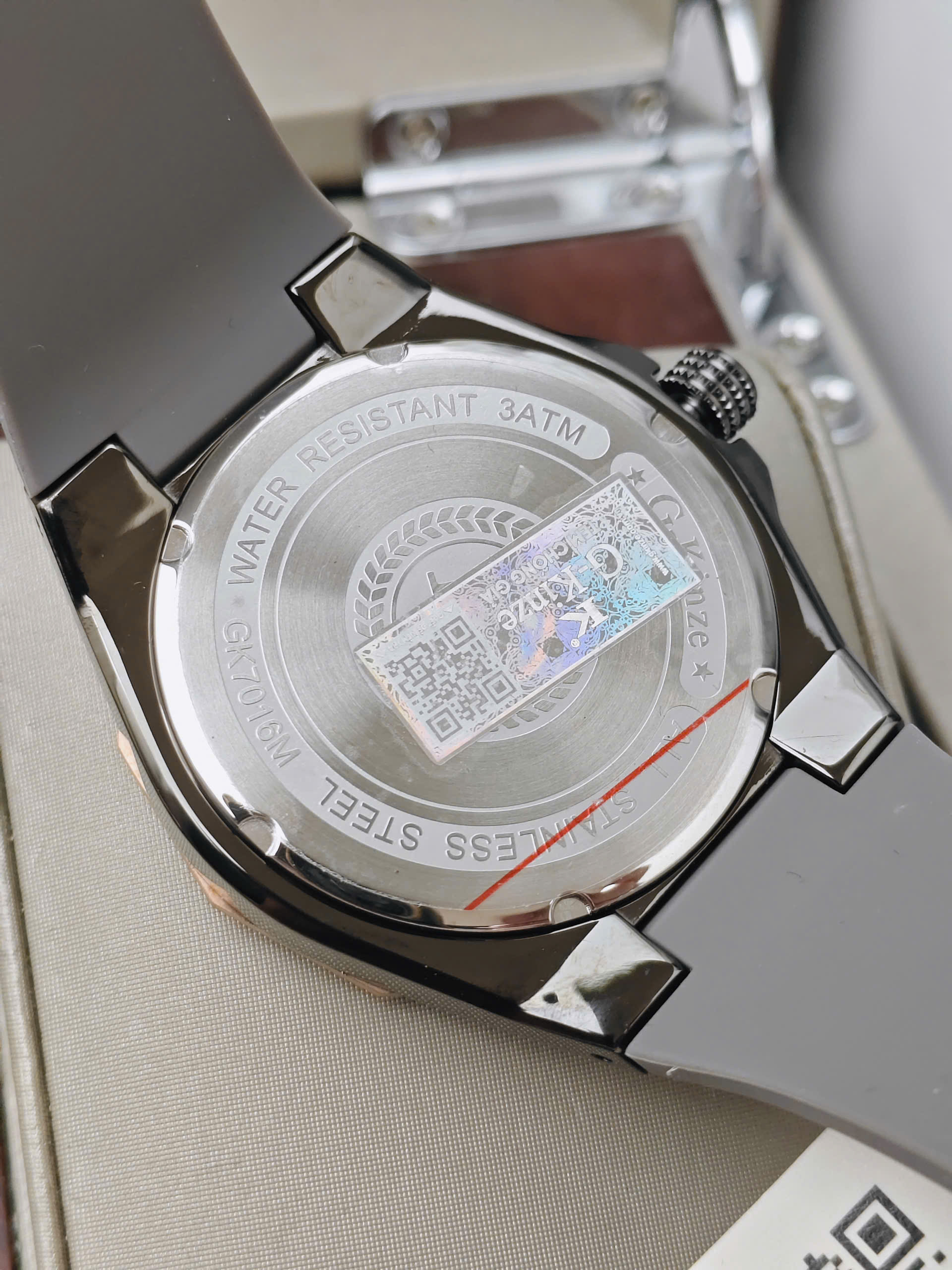 Đồng hồ Nam G-Kinze - GK7016MN GRAY ROSEGOLD - Ảnh 7