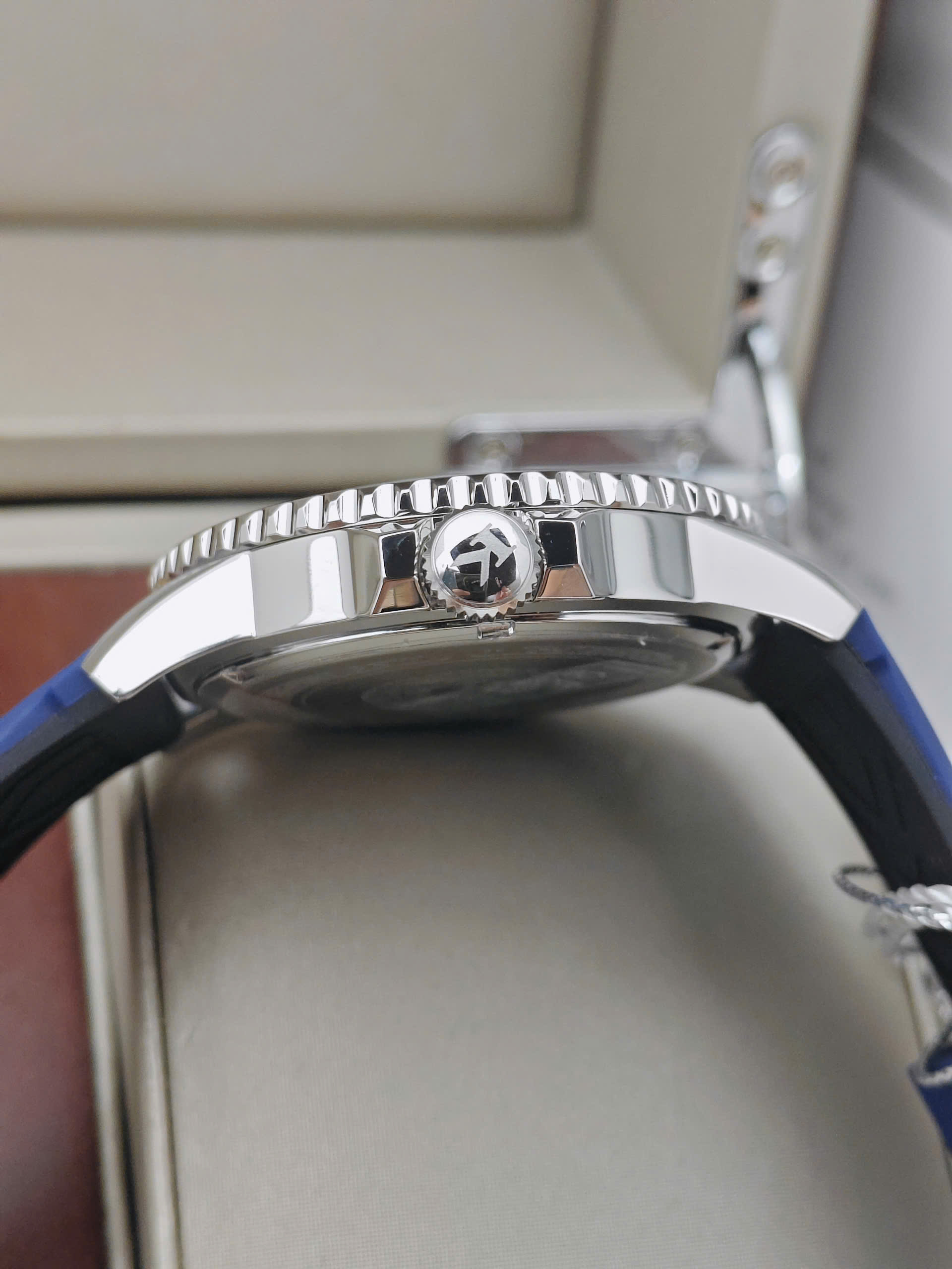 Đồng hồ Nam G-Kinze - GK2001MX BLUE SILVER - Ảnh 7