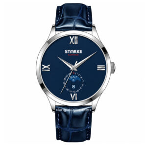 Đồng Hồ Nữ STARKE SK216PM Viền bạc mặt đen