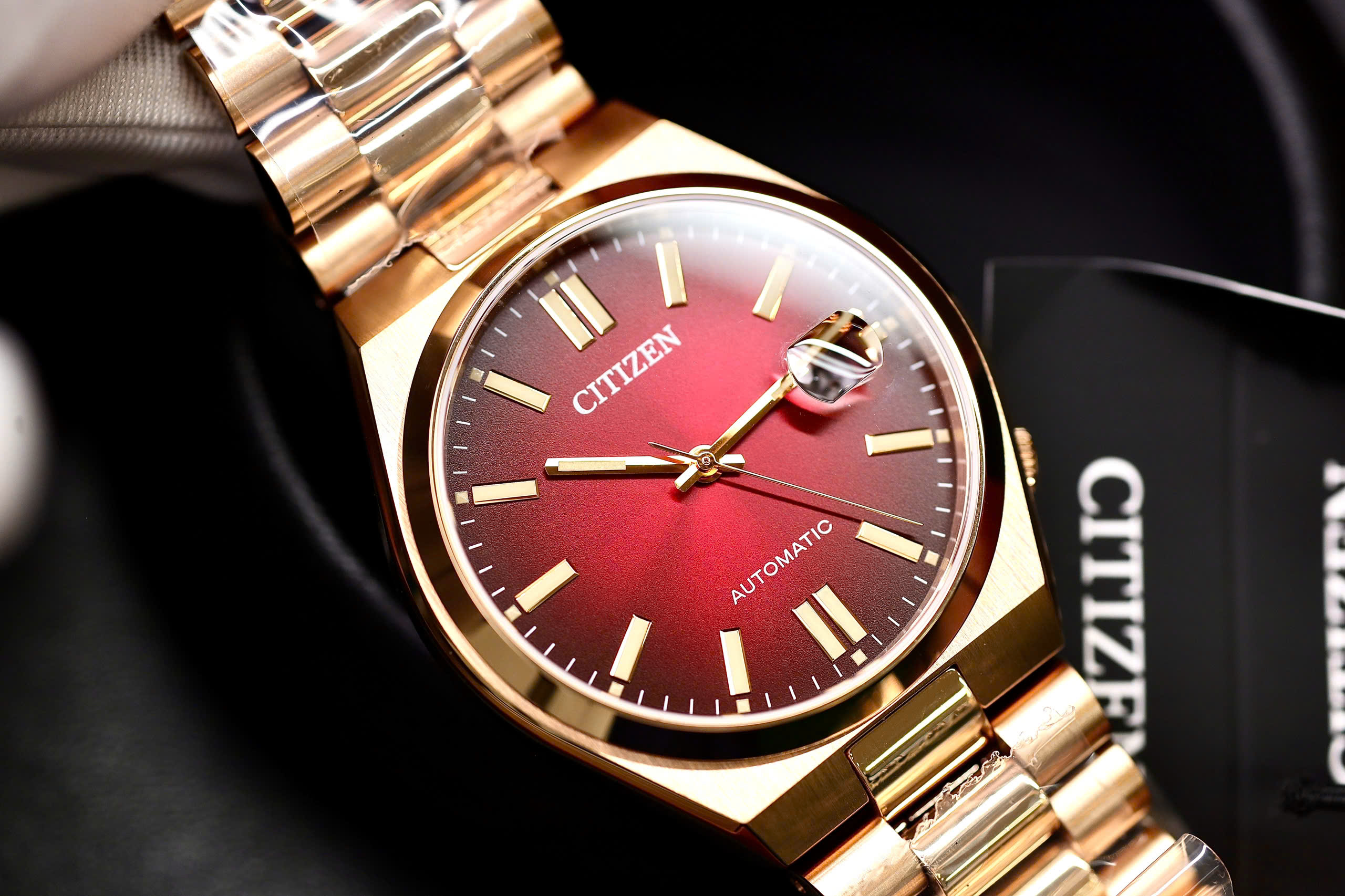 NJ0153-82X- Đồng hồ nam Citizen Tsuyosa Đỏ - Ảnh 8