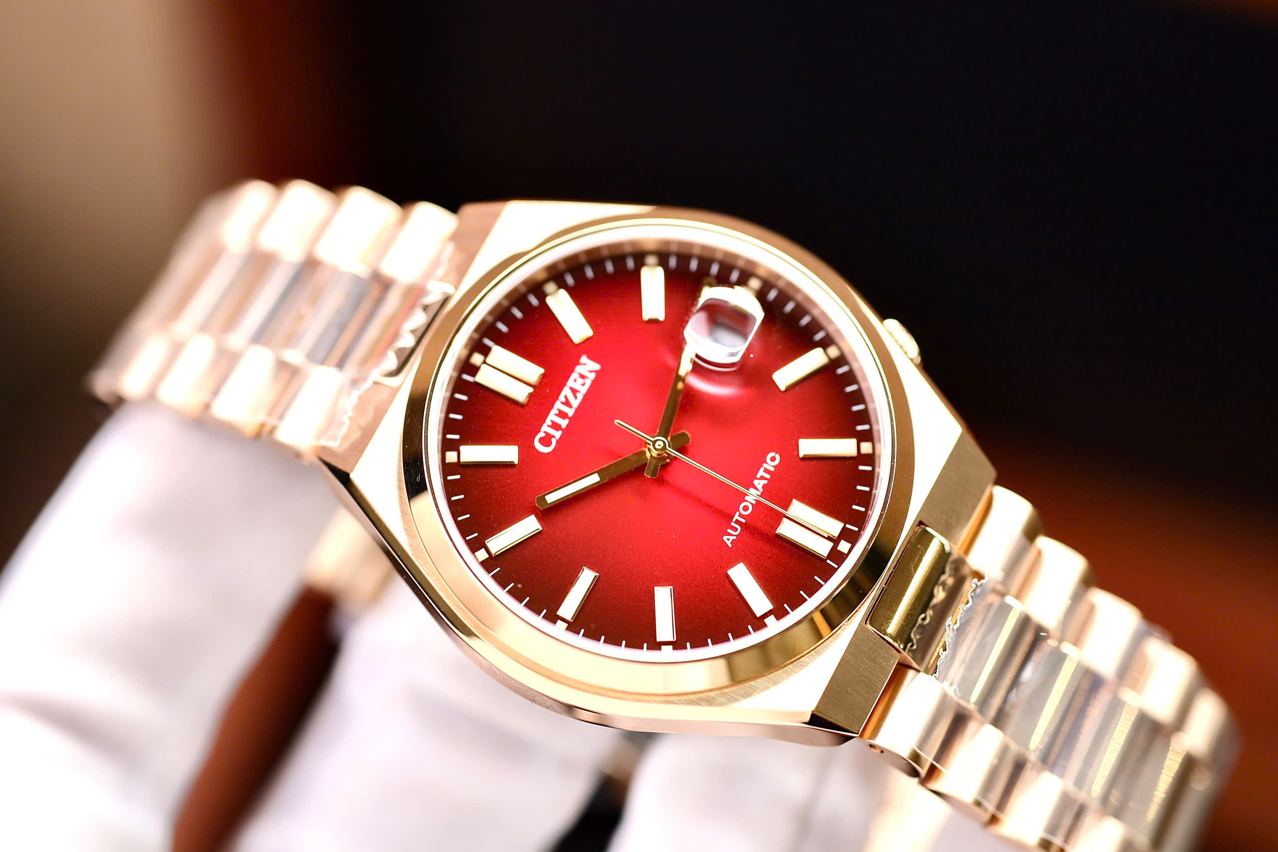 NJ0153-82X- Đồng hồ nam Citizen Tsuyosa Đỏ - Ảnh 6