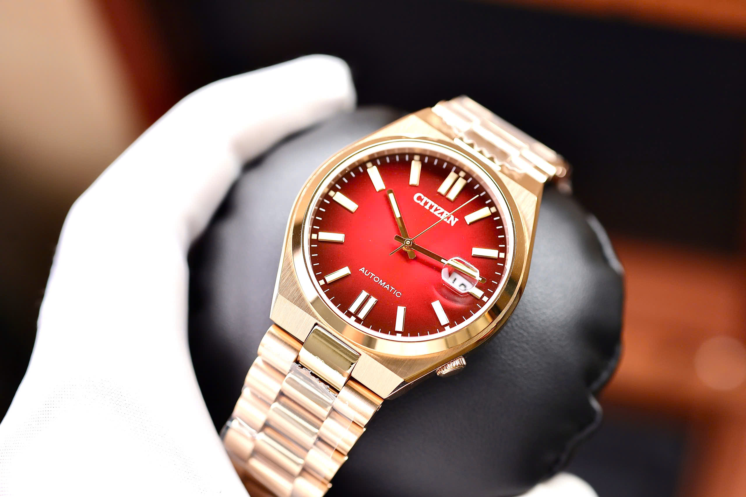 NJ0153-82X- Đồng hồ nam Citizen Tsuyosa Đỏ - Ảnh 2