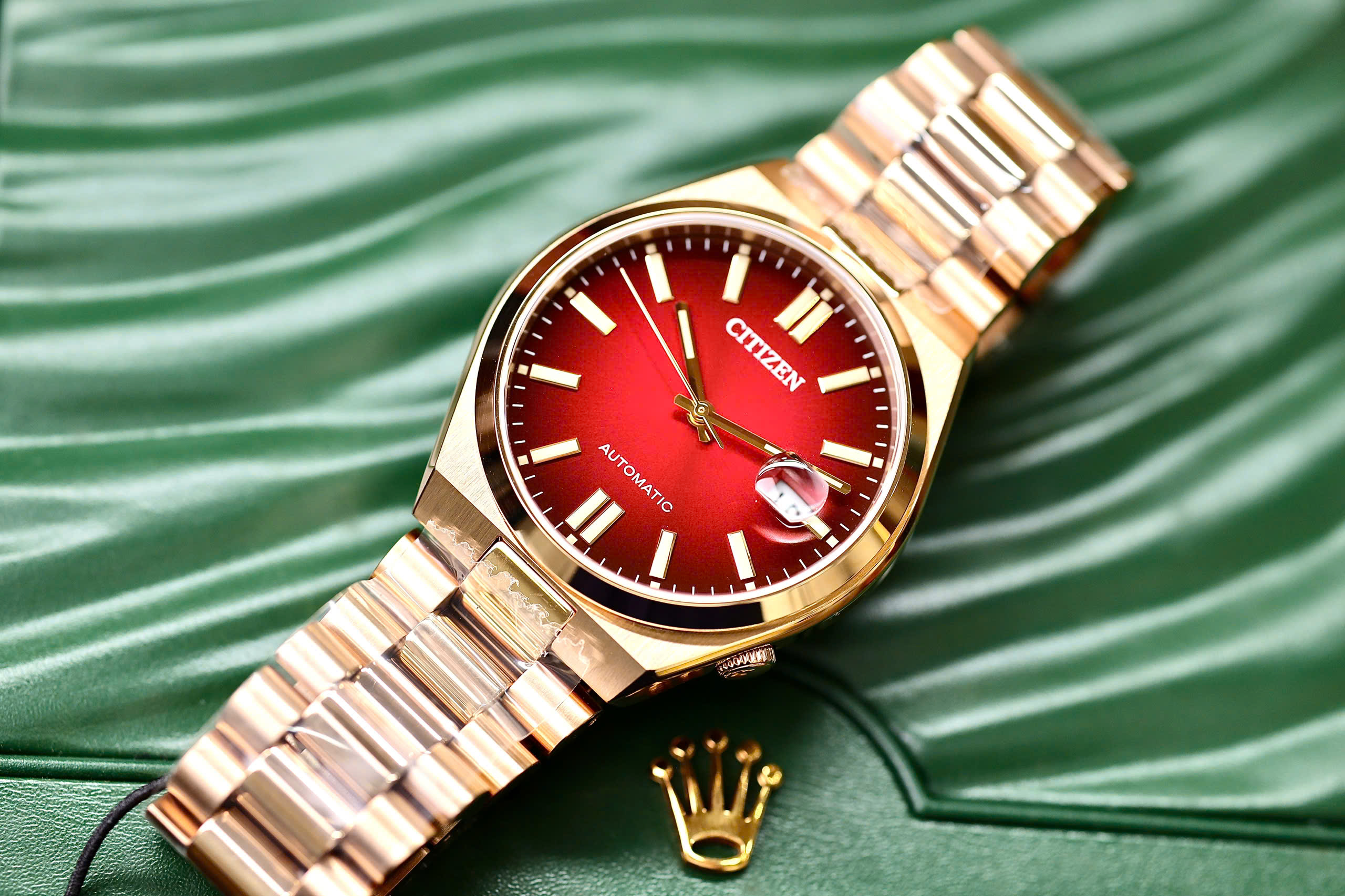 NJ0153-82X- Đồng hồ nam Citizen Tsuyosa Đỏ - Ảnh 7