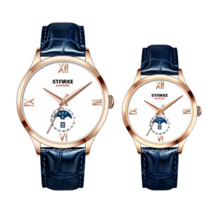 Đồng hồ đôi STARKE- SK216PM & SK216PL ROSEGOLD WHITE