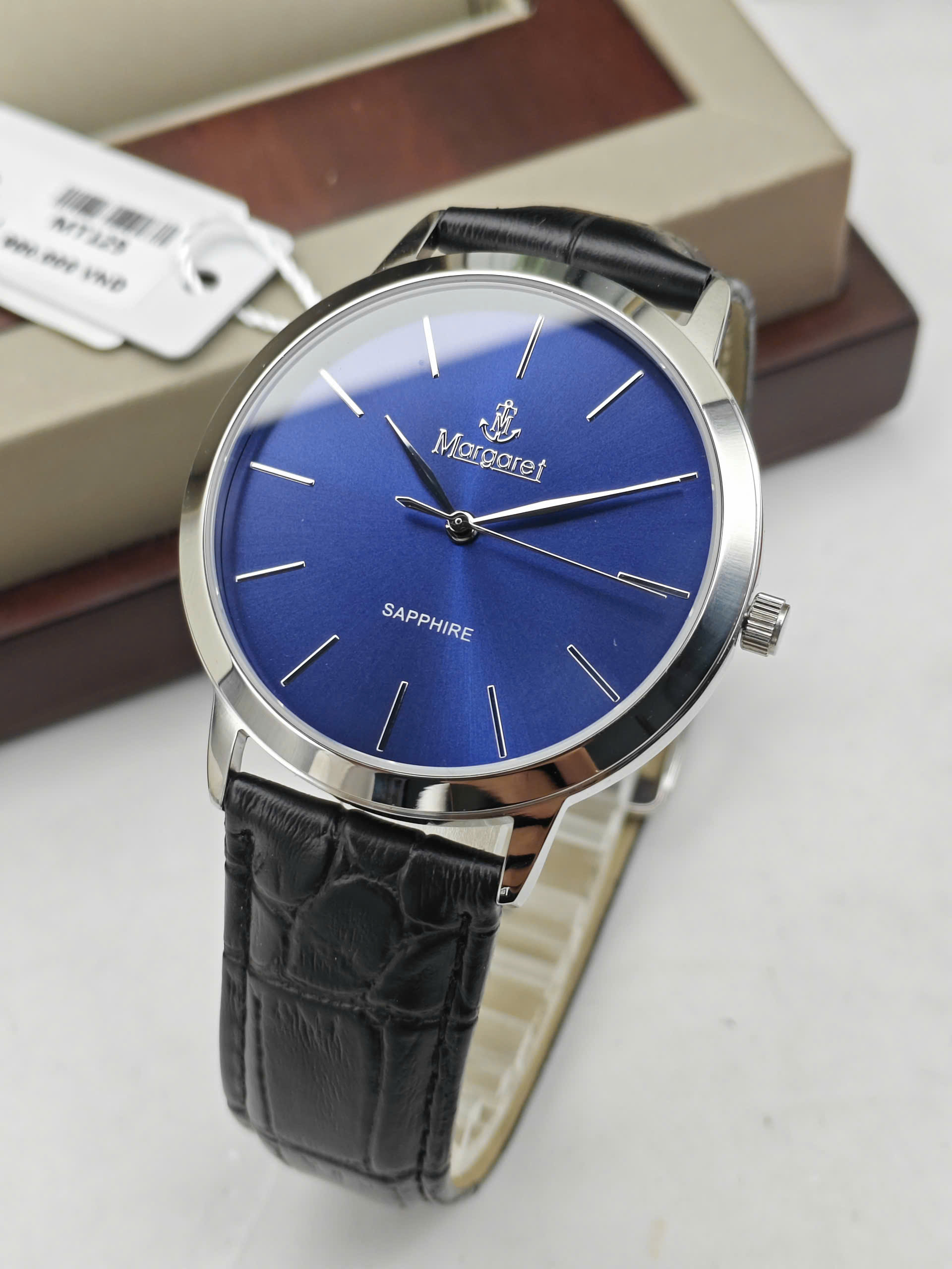 Đồng hồ nam Margaret - MT125 Silver Blue - Ảnh 3
