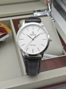 Đồng hồ nam Margaret - MT125 Silver White