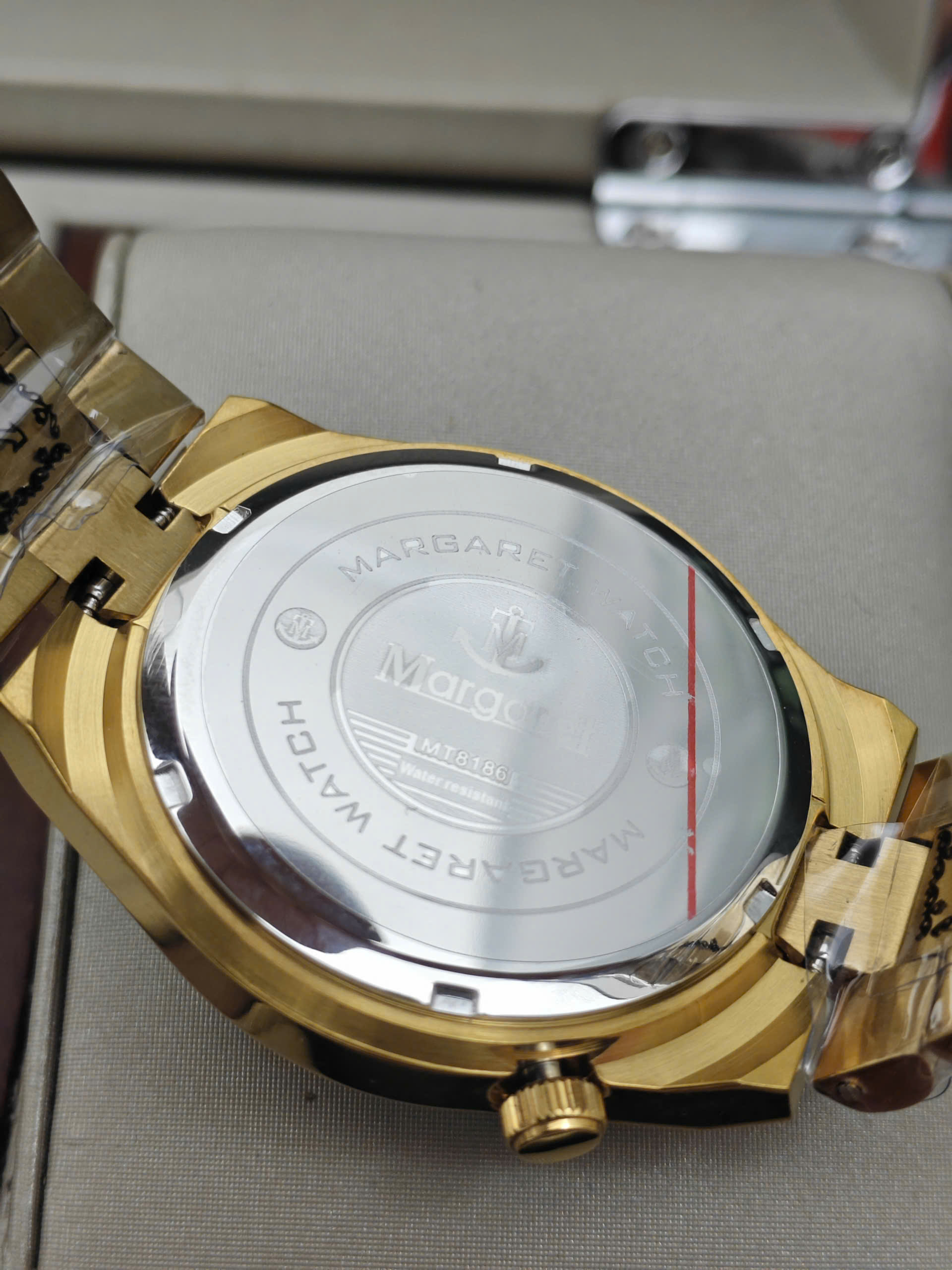MT8186.WGG - Đồng hồ nam Margaret White Gold - Ảnh 5