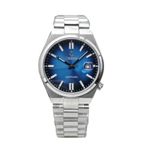 MT8186.BlSS - Đồng hồ nam Margaret kính sapphire