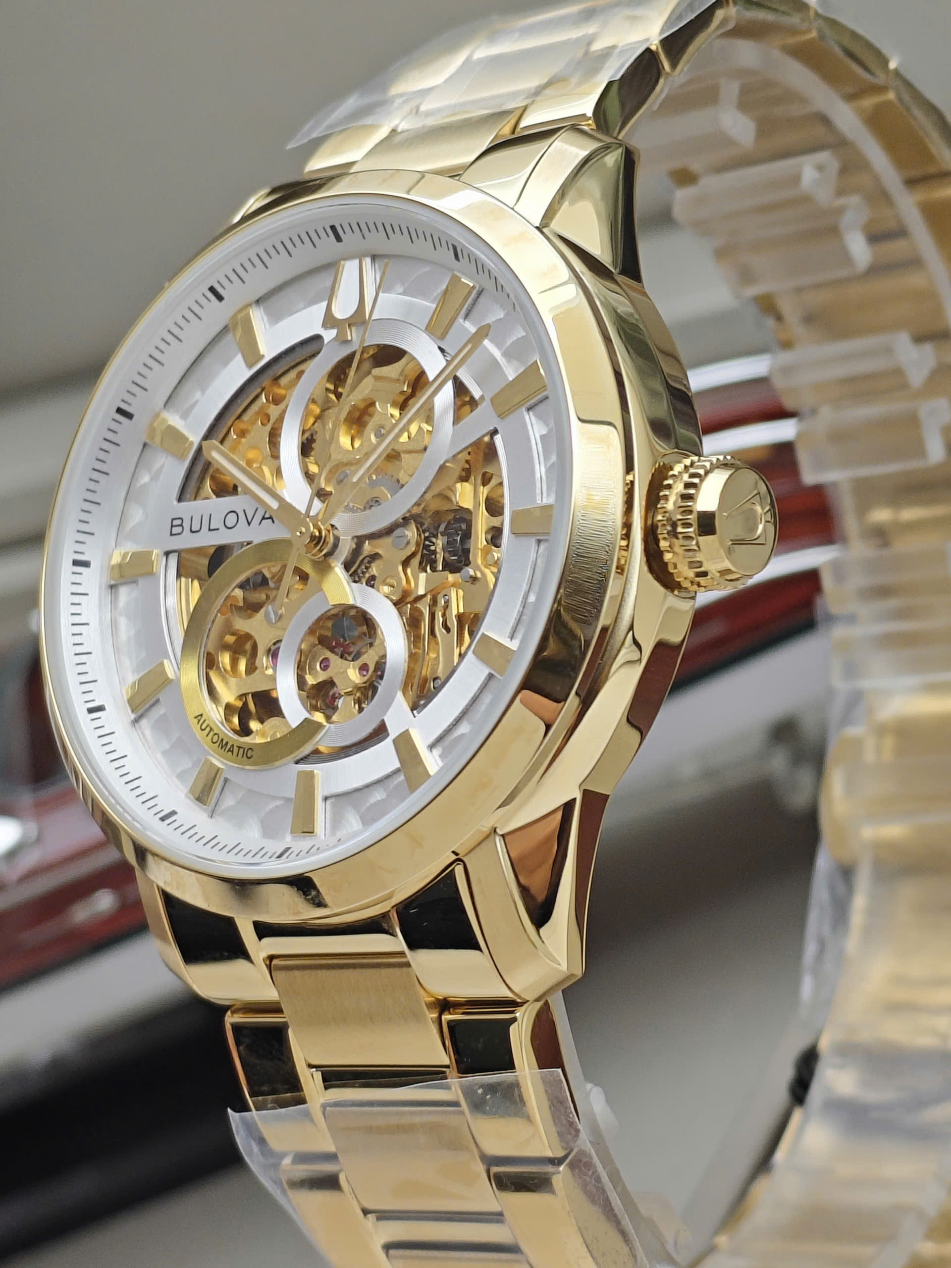 97A201 Đồng hồ Bulova Skeleton - 97A201 - Ảnh 9