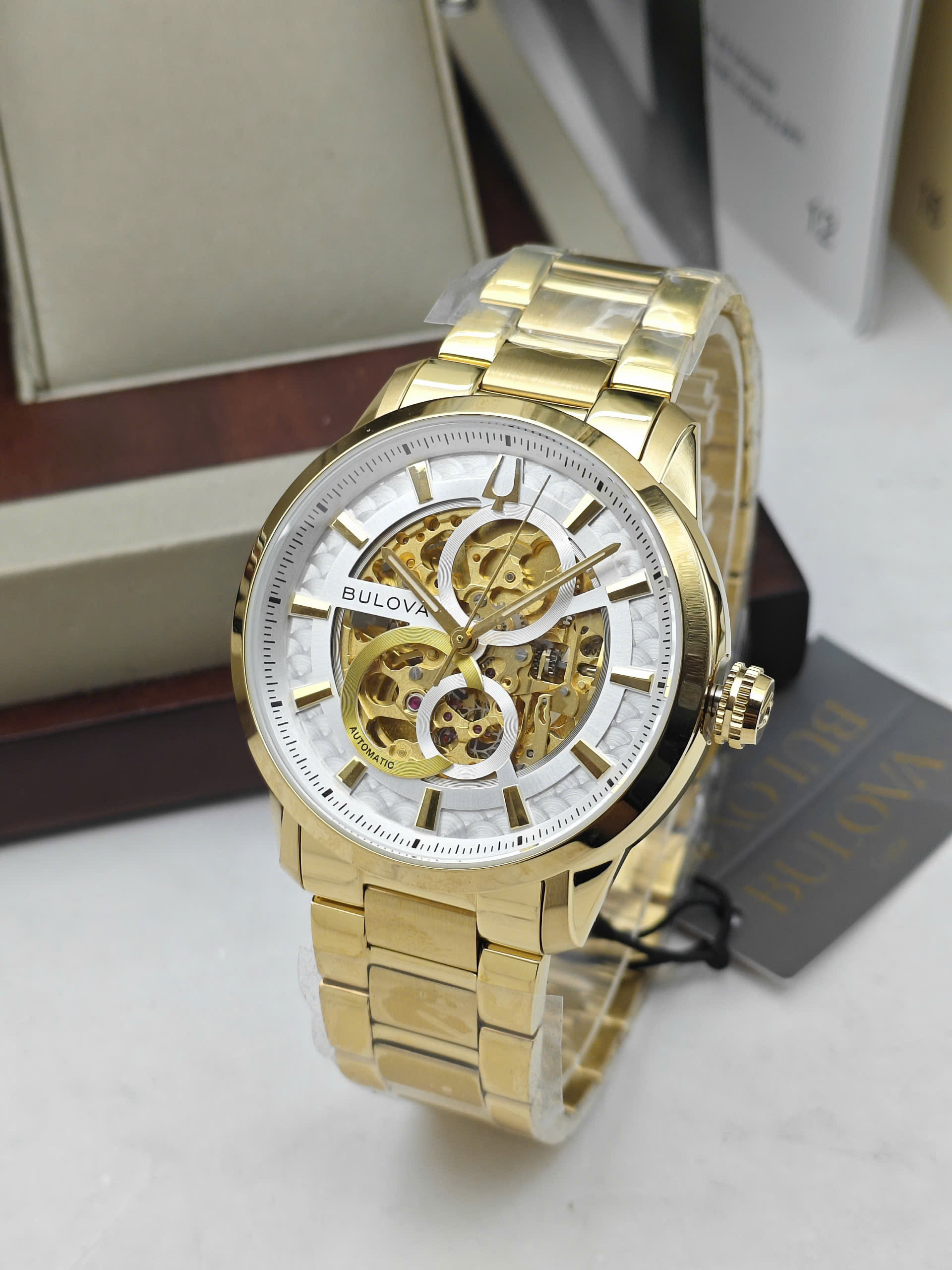 97A201 Đồng hồ Bulova Skeleton - 97A201 - Ảnh 7